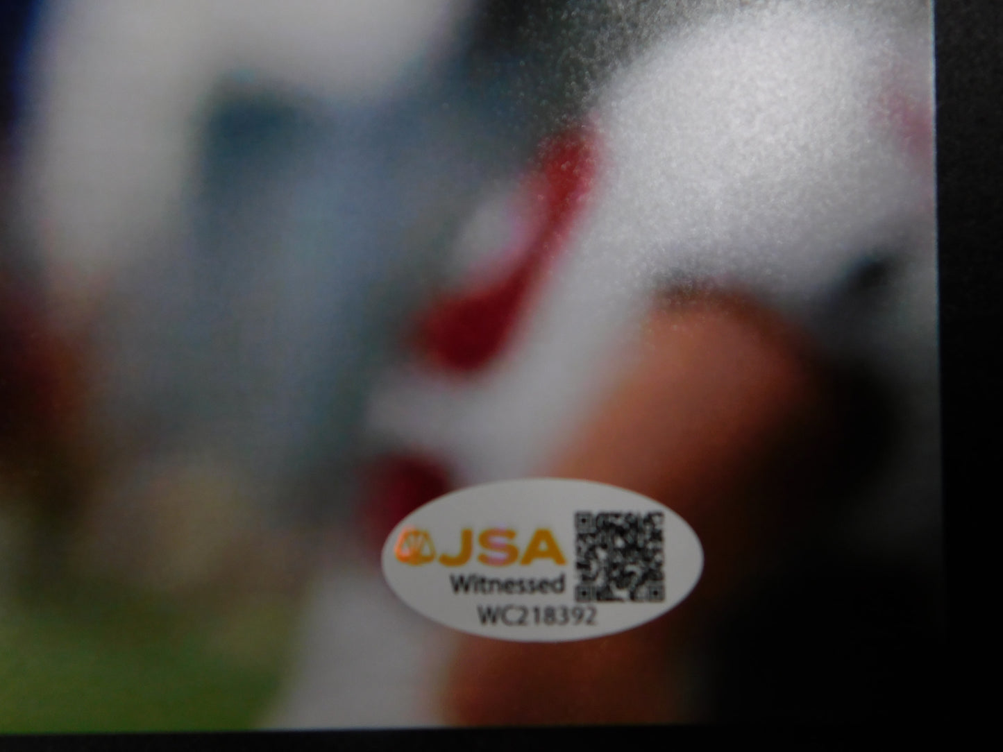 Elijah Roberts Signed Autographed 11x14 Photo Buccaneers JSA Authenticated