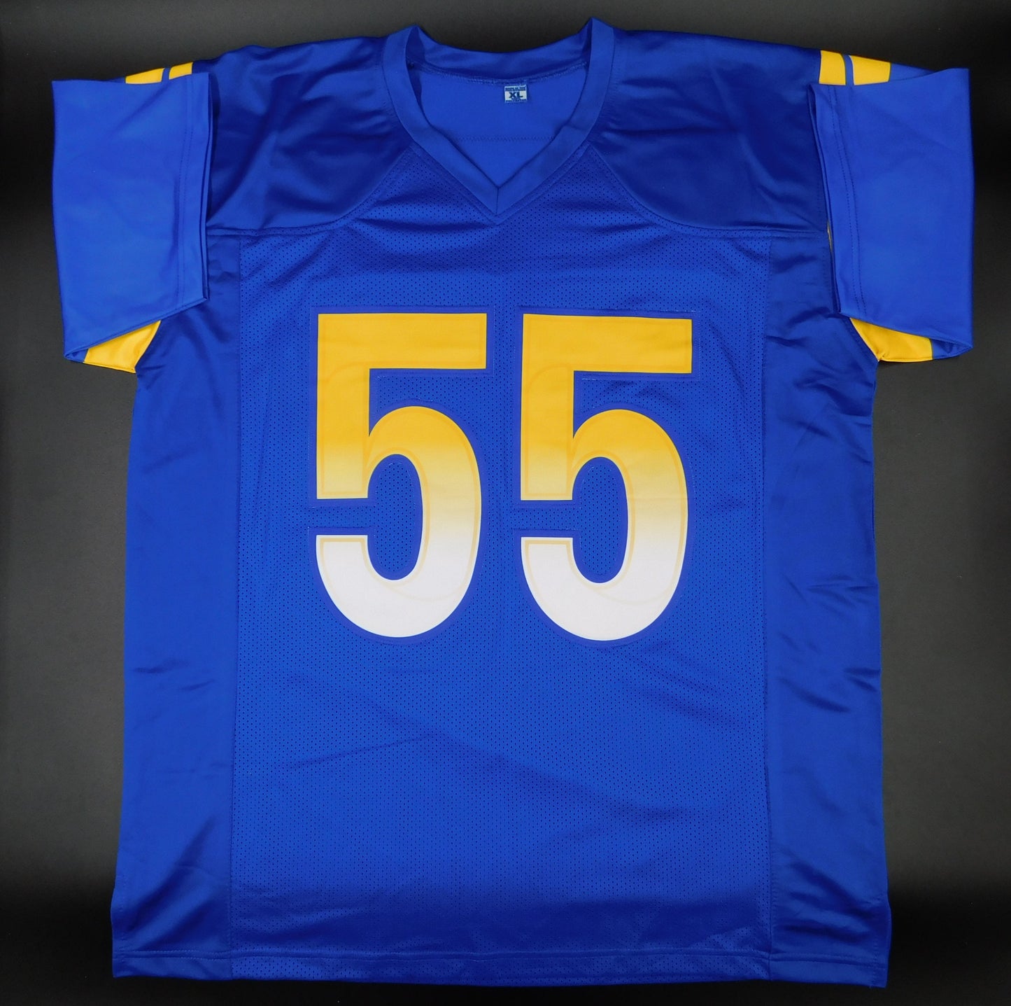 Braden Fiske Signed Autographed LA Los Angeles Rams Blue Jersey FSU JSA COA