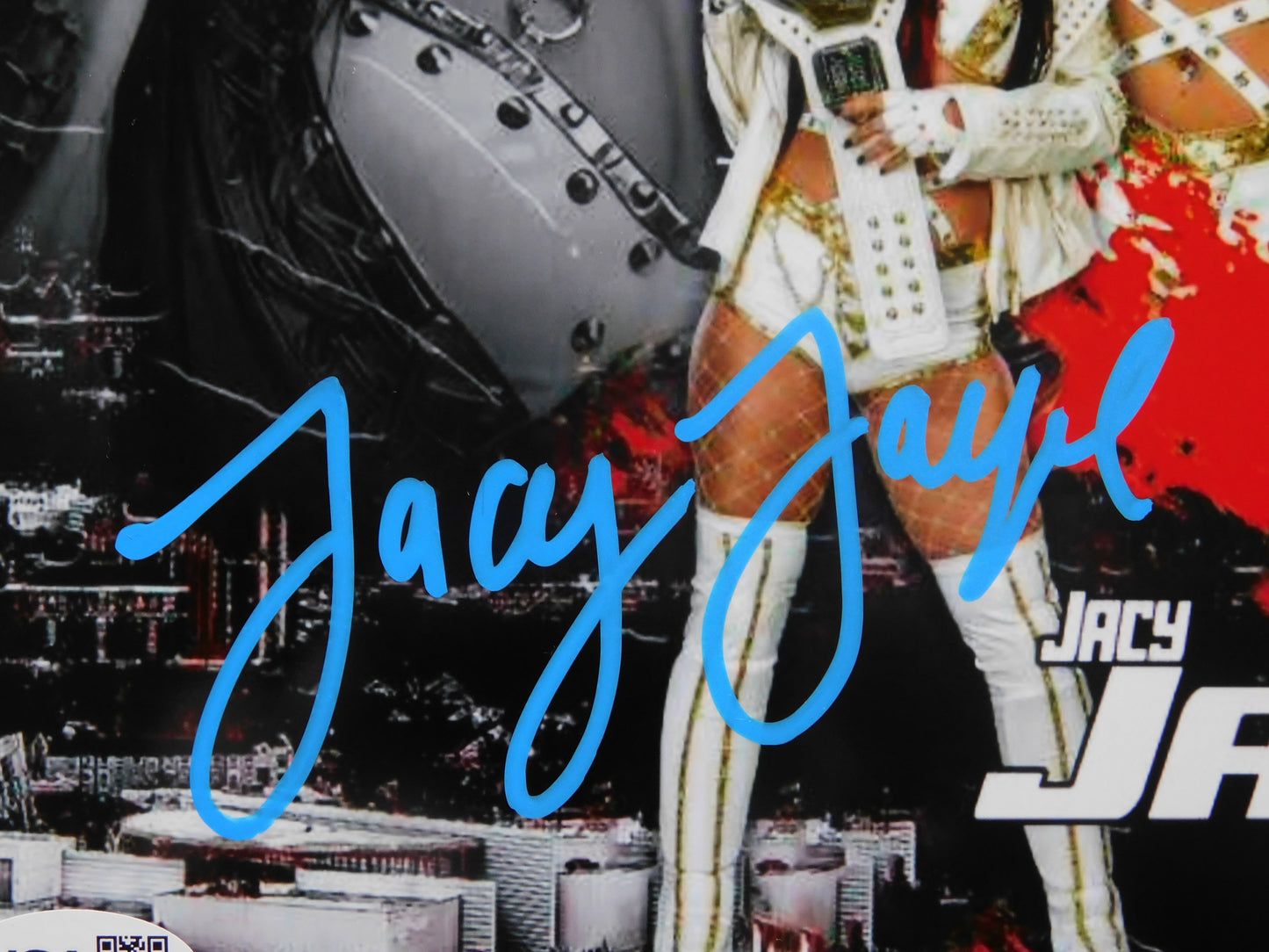 Jacy Jayne Signed/Autographed 8x10 Photo JSA COA WWE
