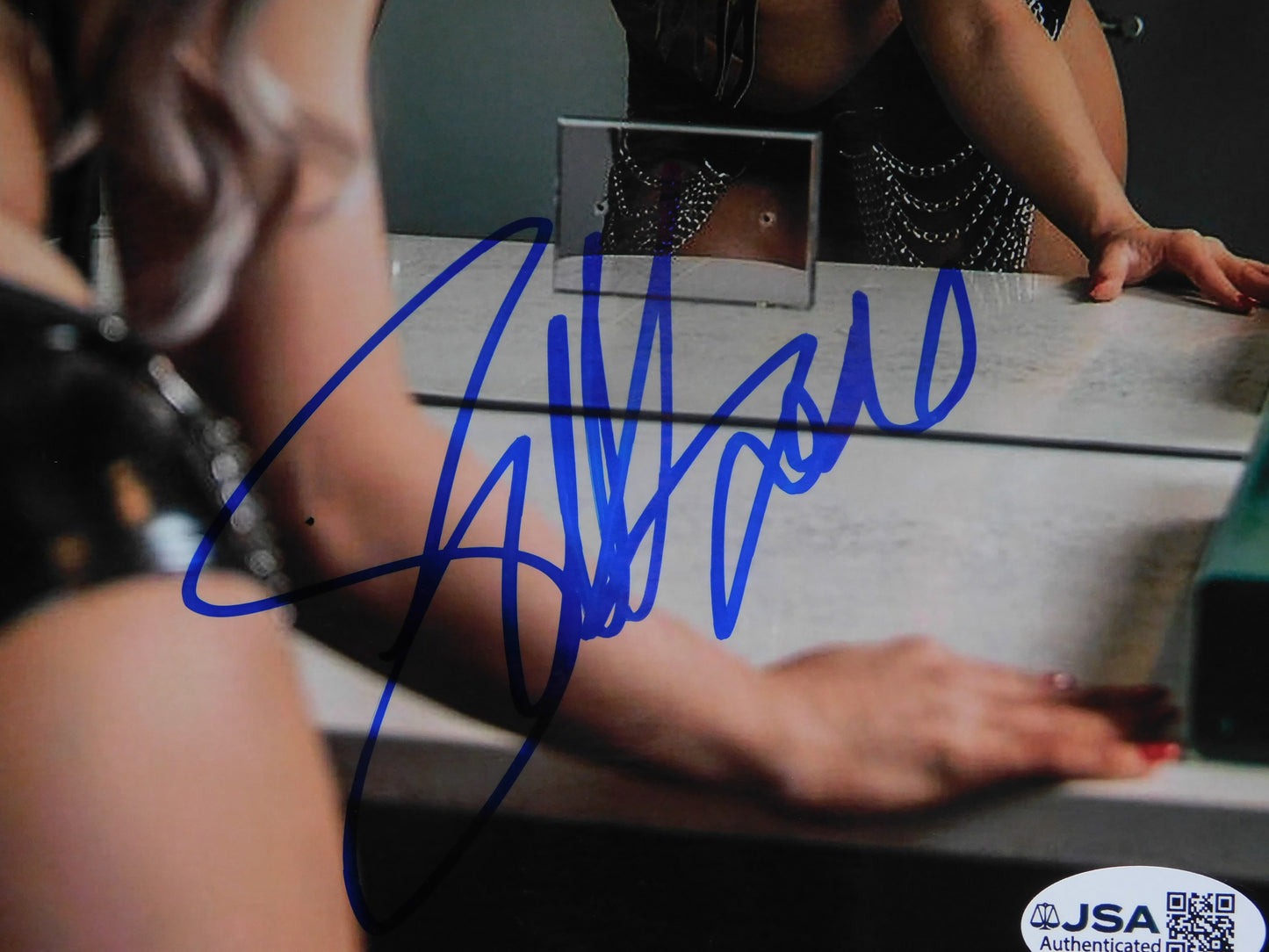 Scarlett Bordeaux Signed/Autographed 8x10 Photo JSA COA WWE