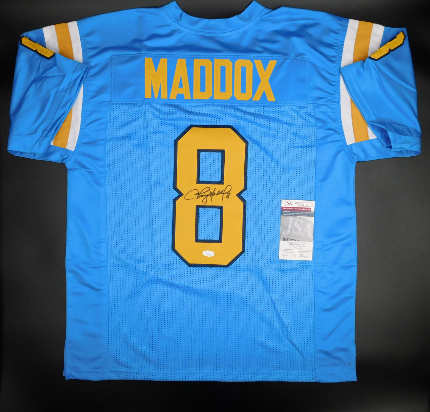 Tommy Maddox Signed Autographed UCLA Bruins Blue Jersey Pittsburgh Steelers JSA COA