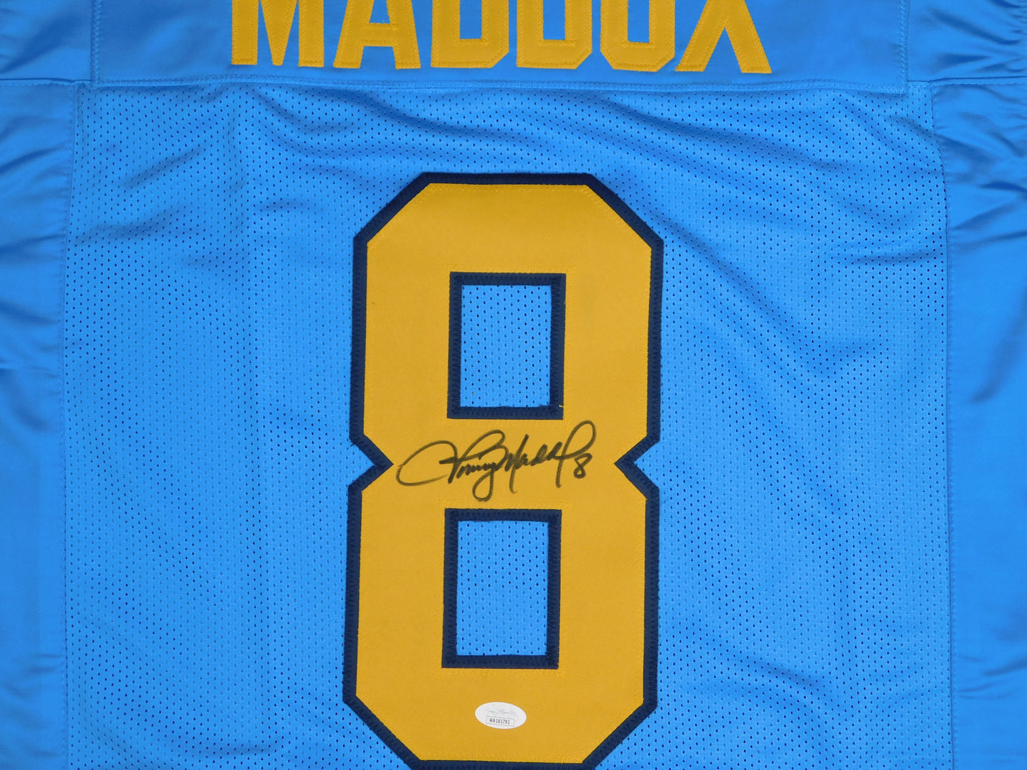 Tommy Maddox Signed Autographed UCLA Bruins Blue Jersey Pittsburgh Steelers JSA COA