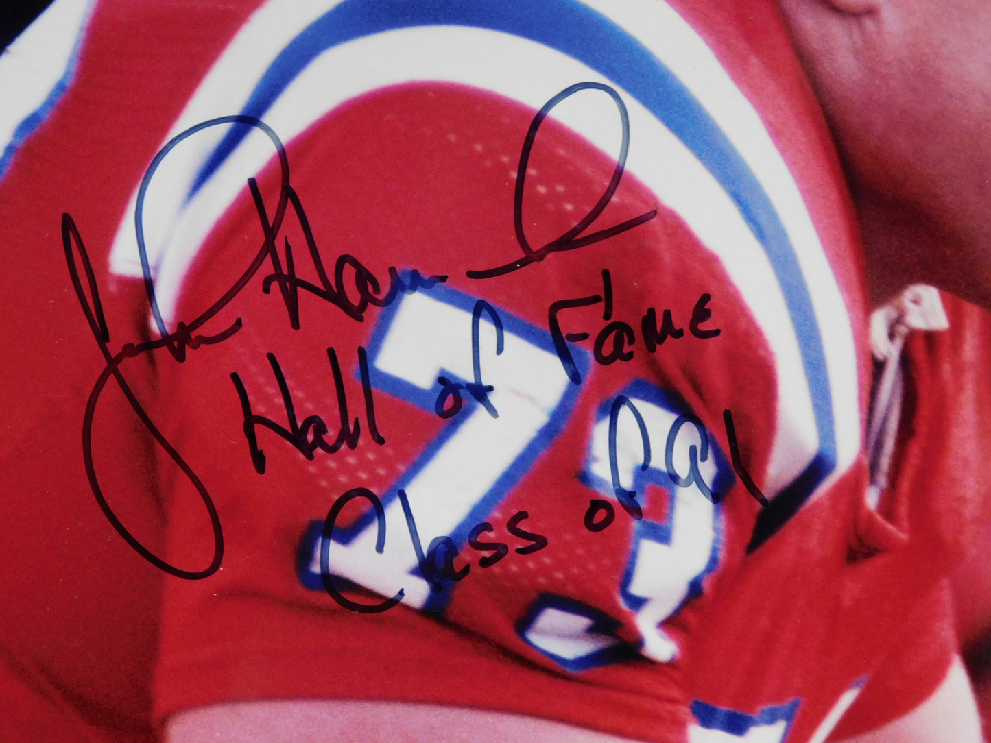 John Hannah Signed/Autographed 8x10 Photo Alabama Crimson Tide JSA COA