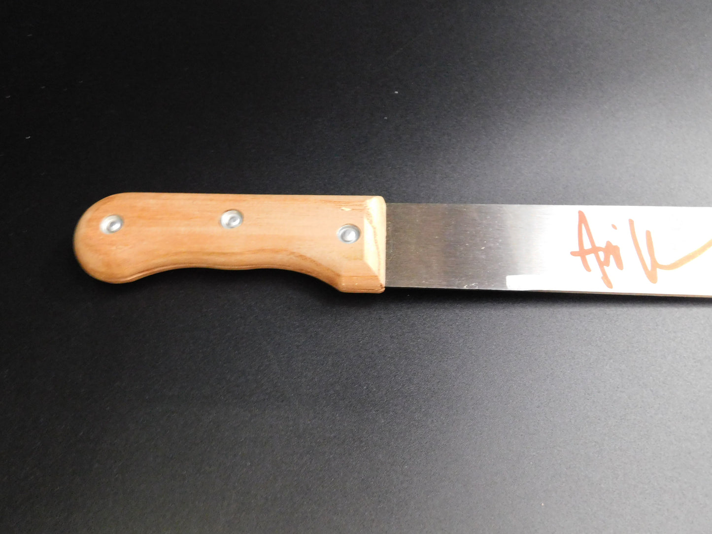 Ari Lehman Signed Real Machete Jason Voorhees Friday The 13th JSA COA