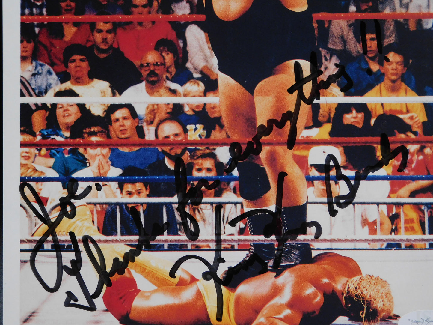 King Kong Bundy Signed/Autographed 8x10 Photo JSA COA WWE