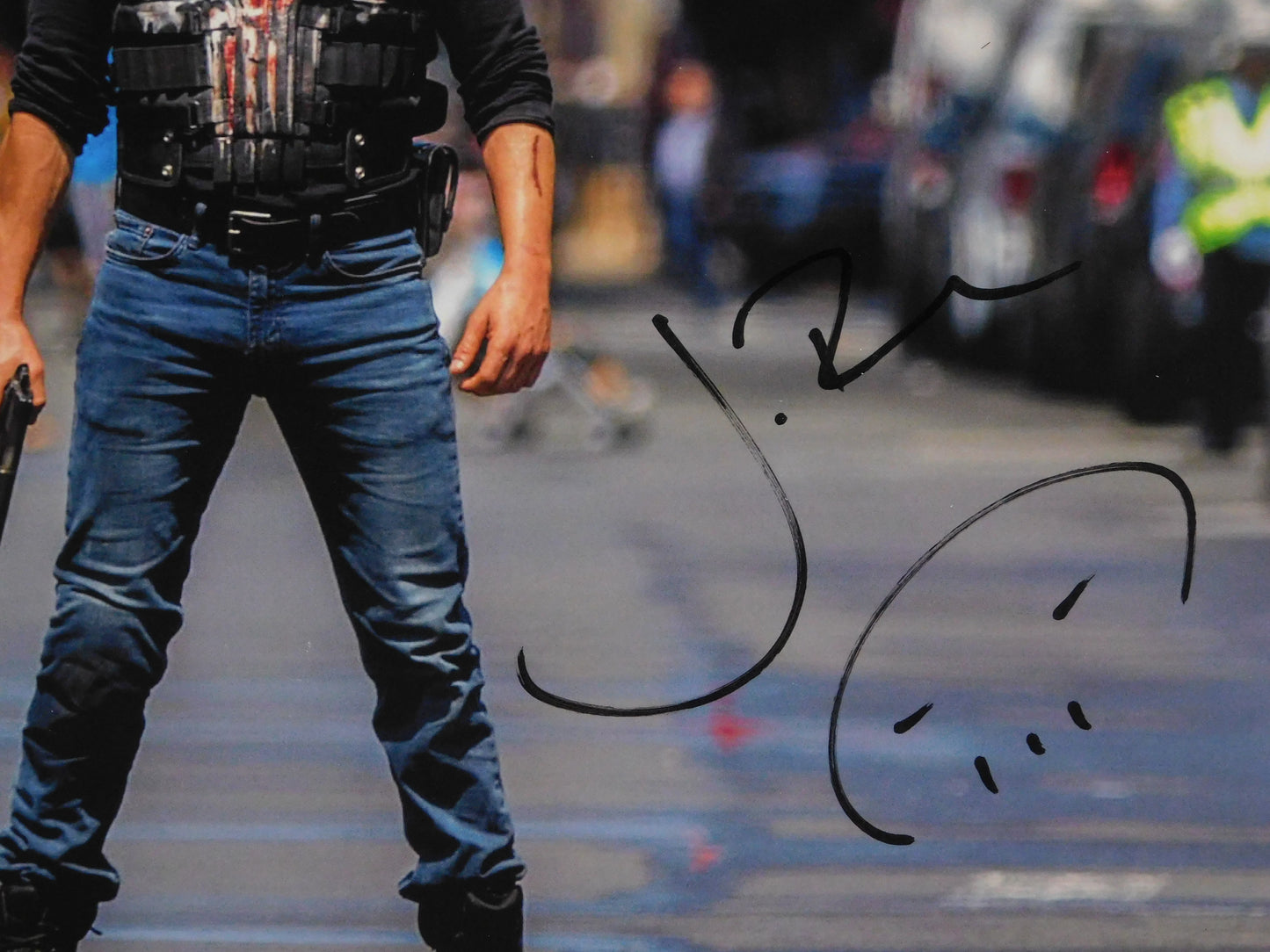 John Bernthal Signed/Autographed Punisher 11x17 Poster JSA COA (C)
