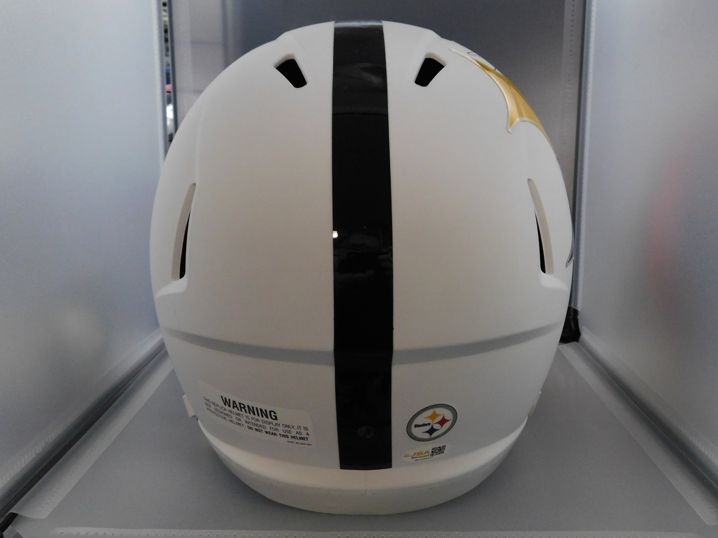 Hines Ward Signed Autographed Inscribed Full Size Steelers AMP Helmet SB MVP JSA COA A