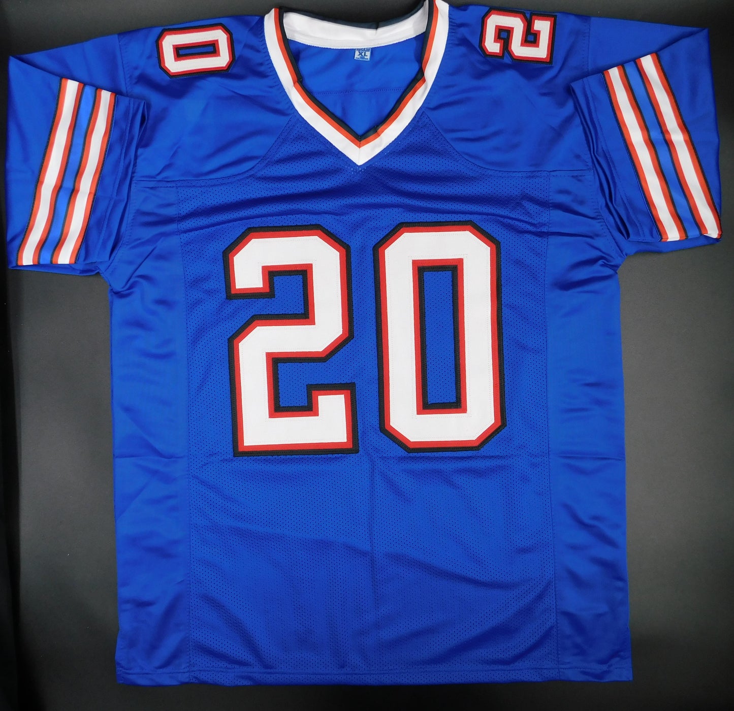 Nyheim Hines Signed Autographed Buffalo Bills Blue Football Jersey JSA COA