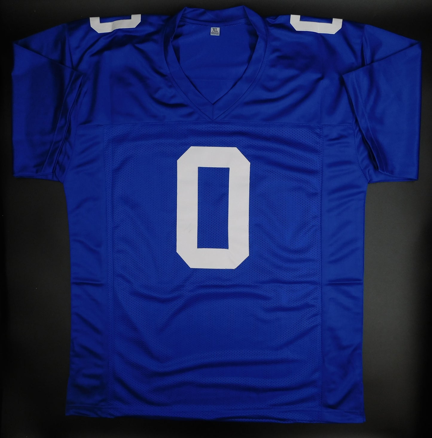 Brian Burns Signed Autographed New York Giants Blue Football Jersey FSU JSA COA