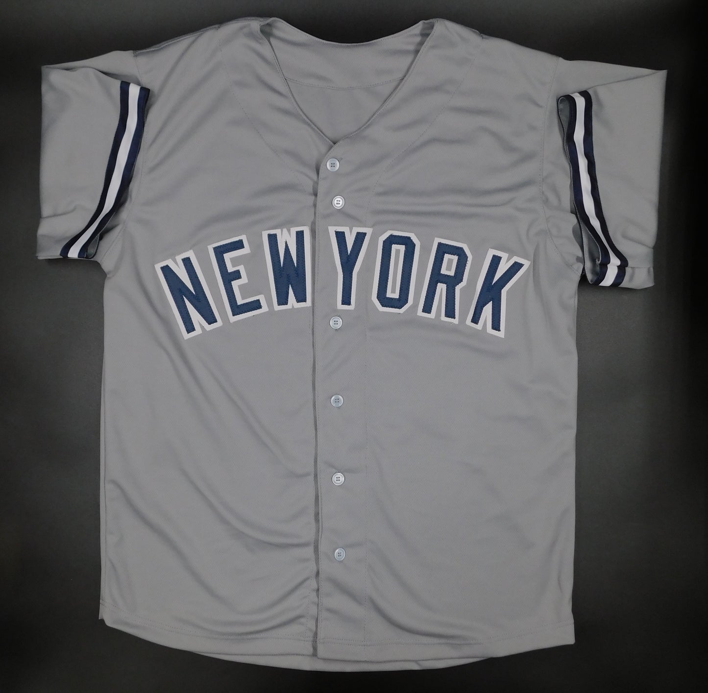 Will Warren Signed Autographed New York Yankees Grey Away Jersey JSA COA