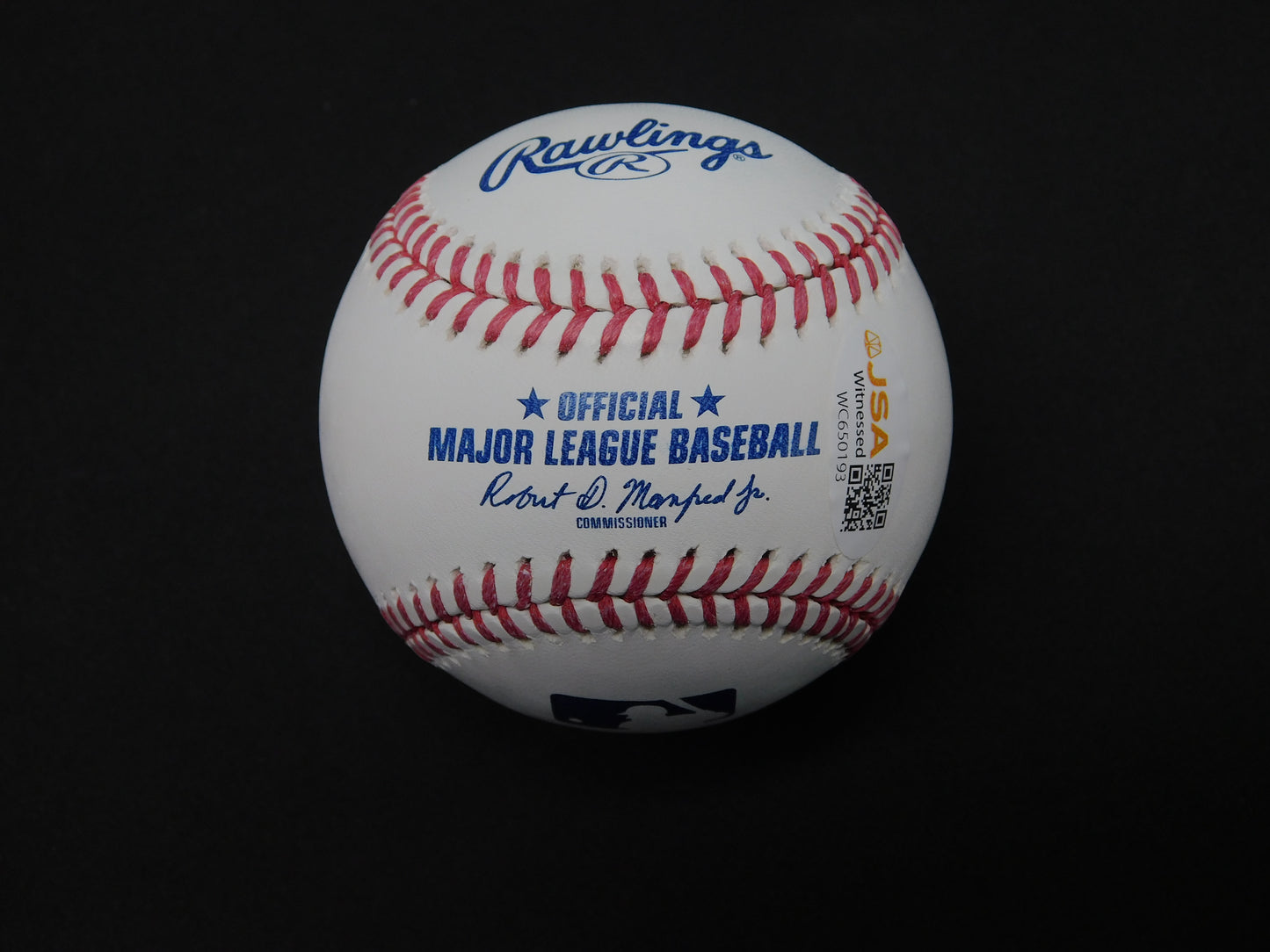 Will Warren Signed Autographed OML Baseball MLB Debut Inscribed NY Yankees JSA COA