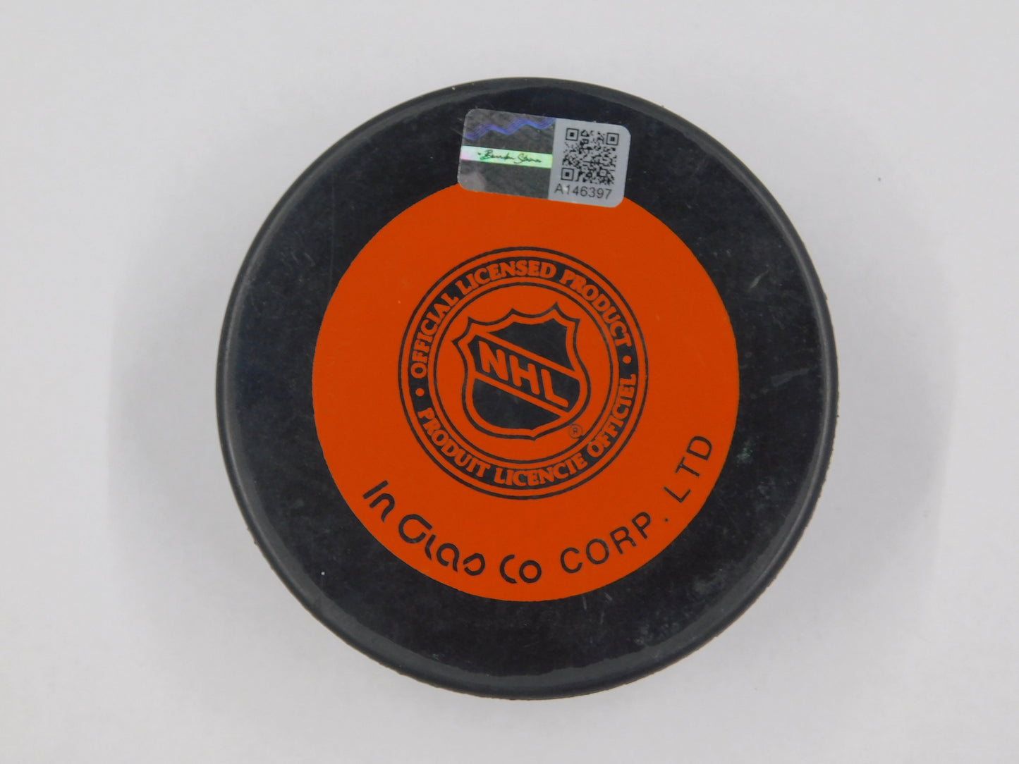 Mark Messier Signed Autographed Hockey Puck New York Rangers Steiner CX COA