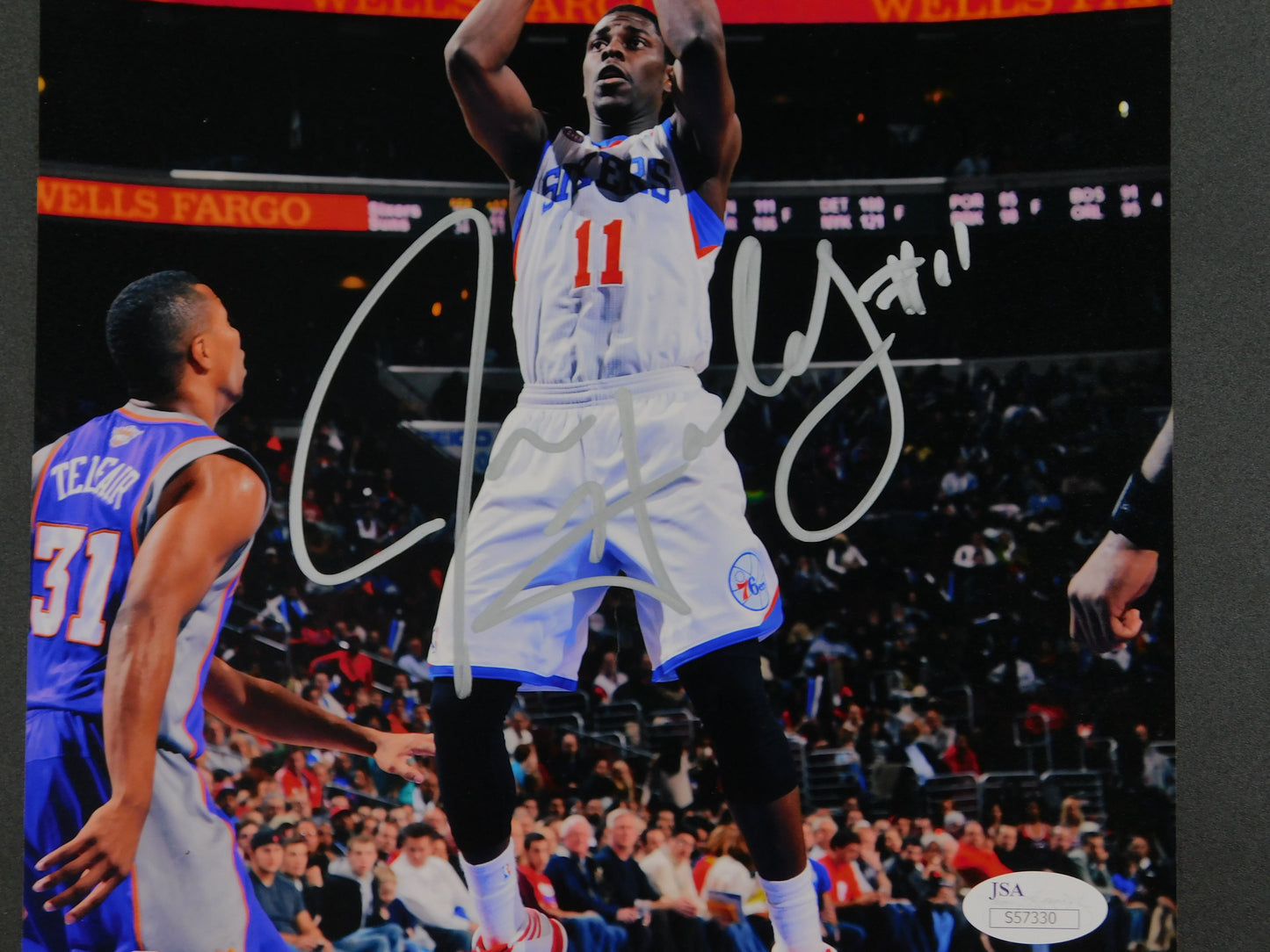 Jrue Holiday Signed Autographed 8x10 Photo Philadelphia 76ers NBA Champ JSA COA
