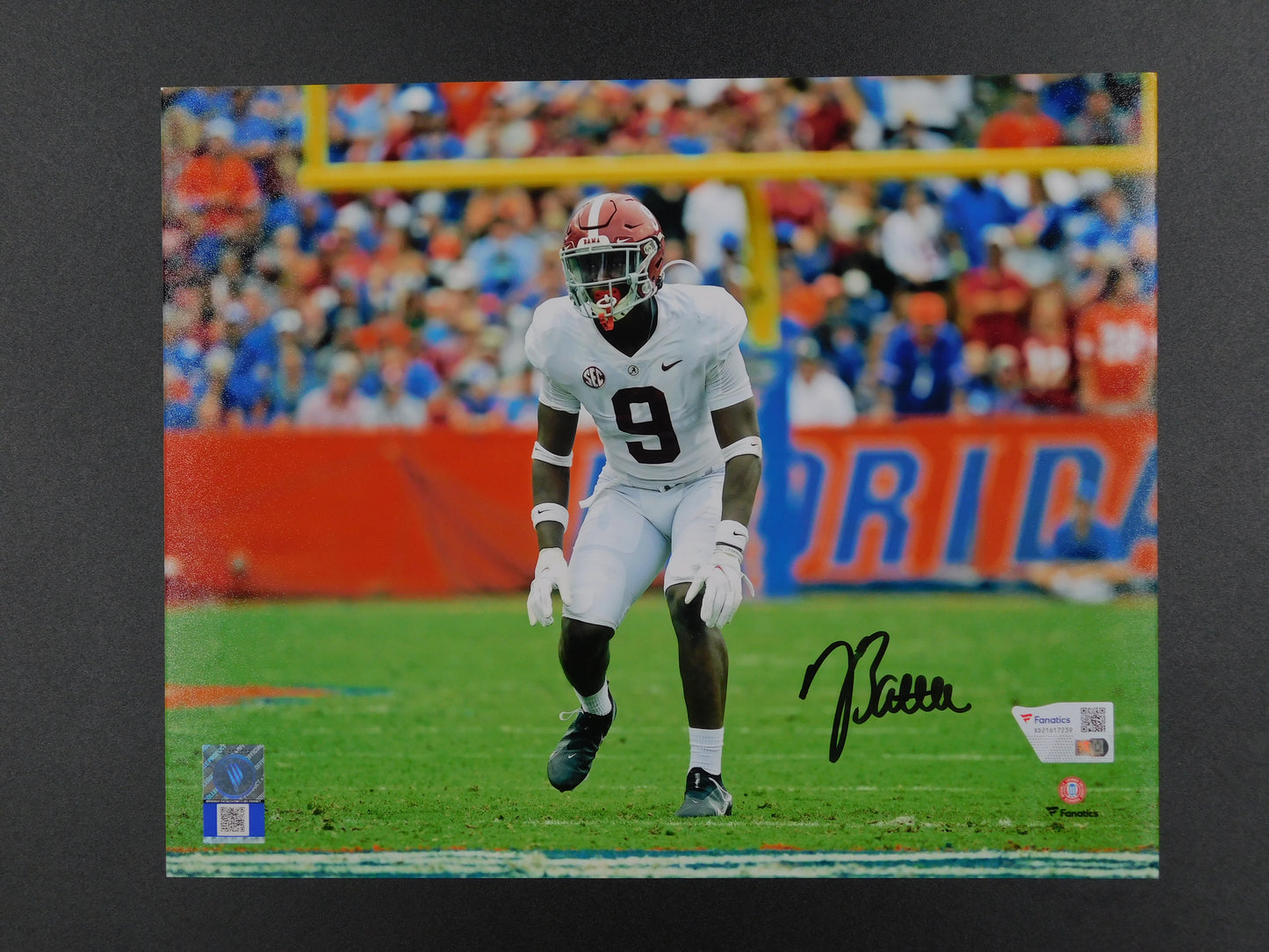 Jordan Battle Signed Autographed 8x10 Photo Alabama Crimson Tide Bengals Fanatics COA