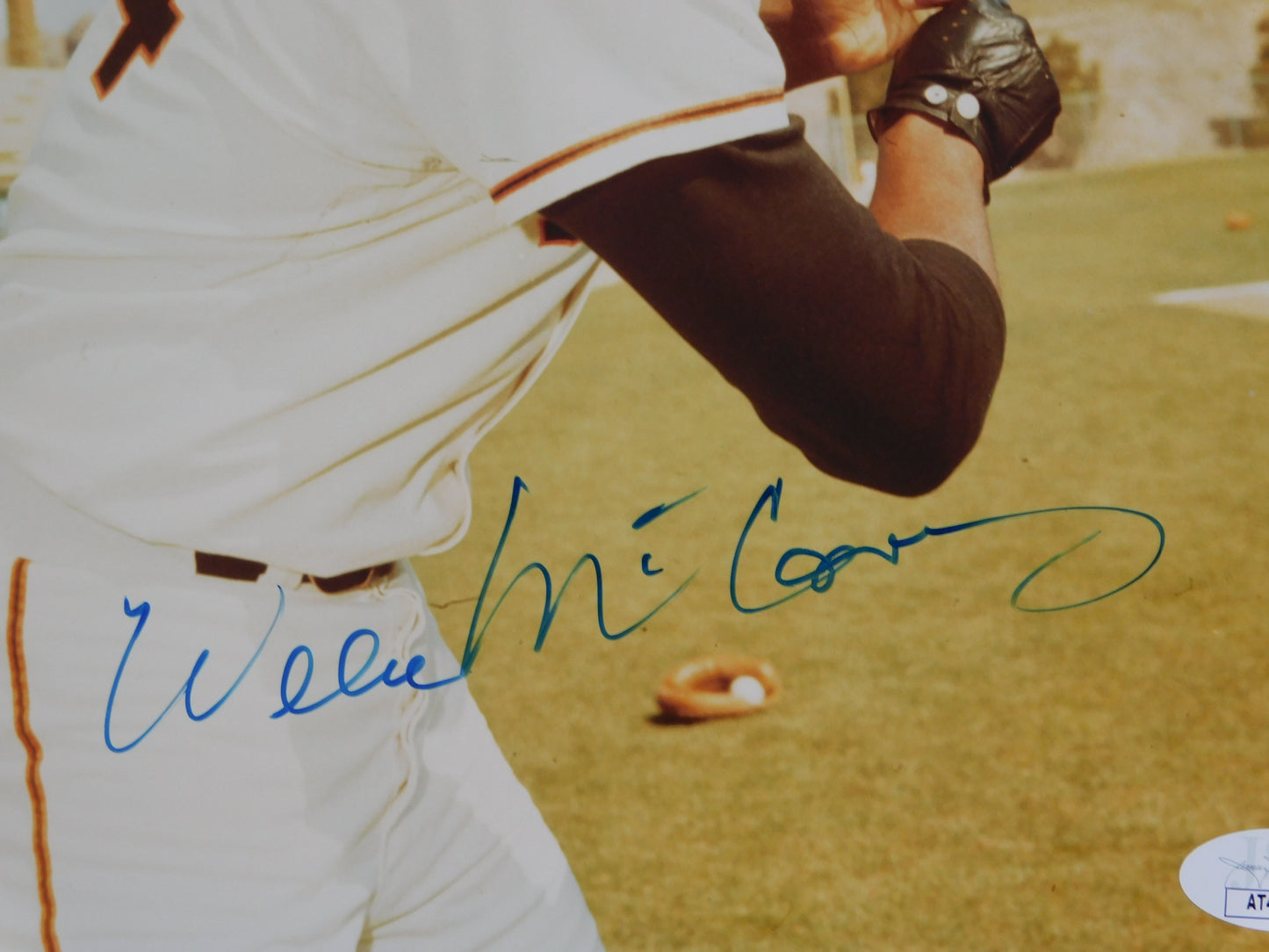 Willie McCovey Signed Autographed 8x10 Photo San Francisco Giants HOF JSA COA