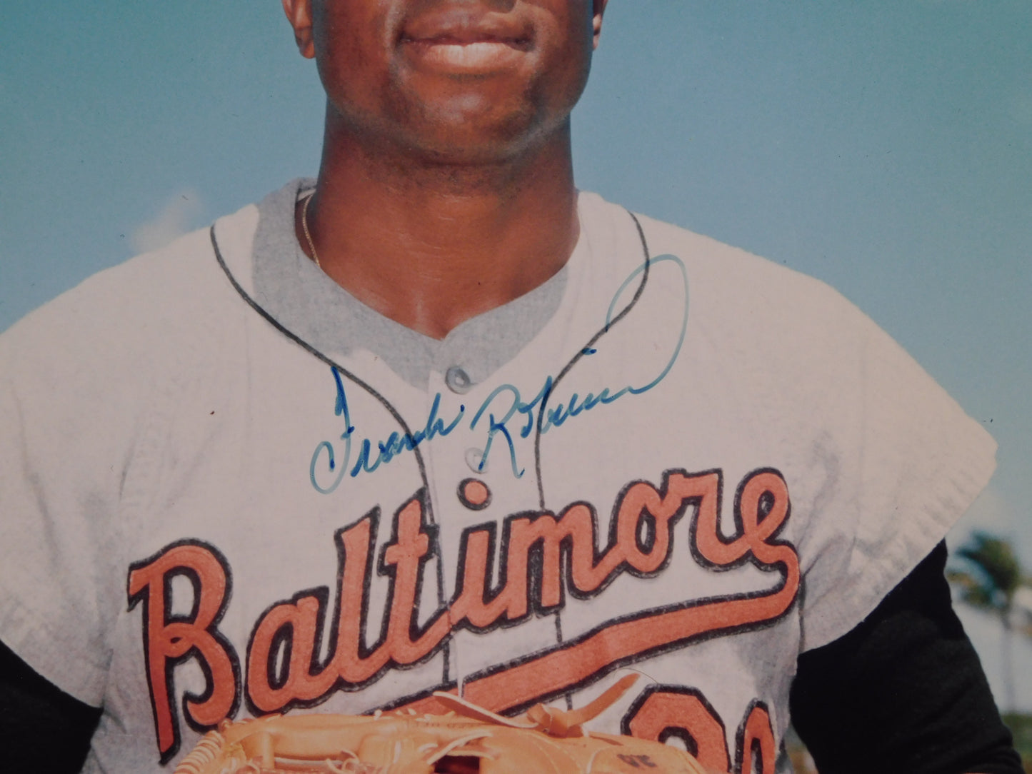 Frank Robinson Signed Autographed 8x10 Photo Baltimore Orioles HOF JSA COA