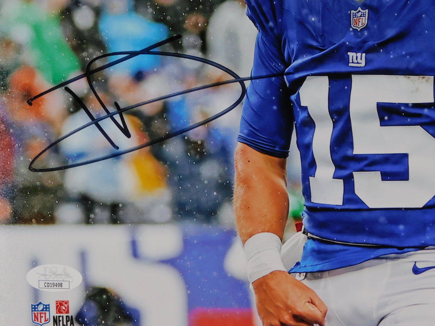 Tommy DeVito Signed Autographed 11x14 Photo New York Giants Cutlets JSA COA