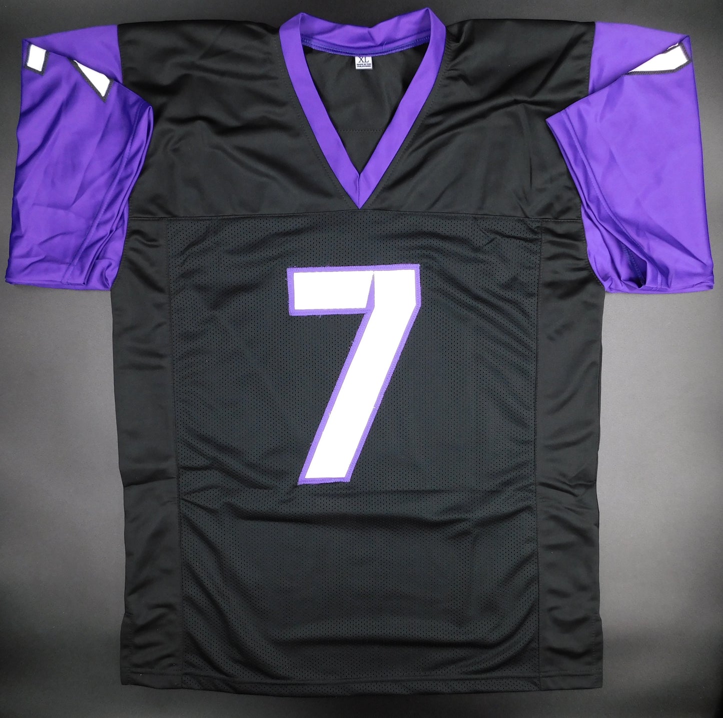Tre'von Moehrig Signed Autograph Black TCU Horned Frogs Football Jersey JSA COA