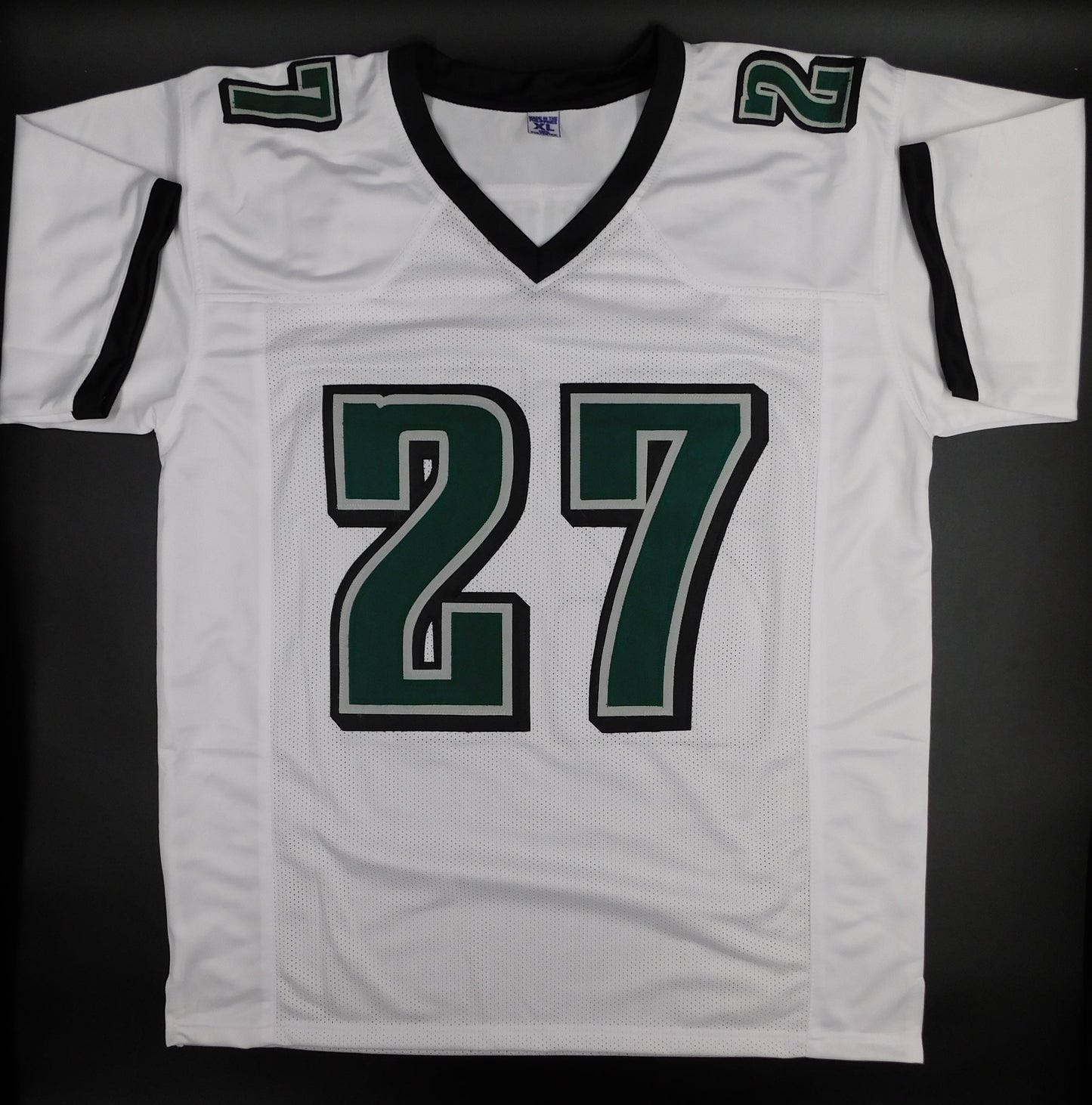 Quinyon Mitchell Signed Autographed Philadelphia Eagles White Football Jersey JSA COA