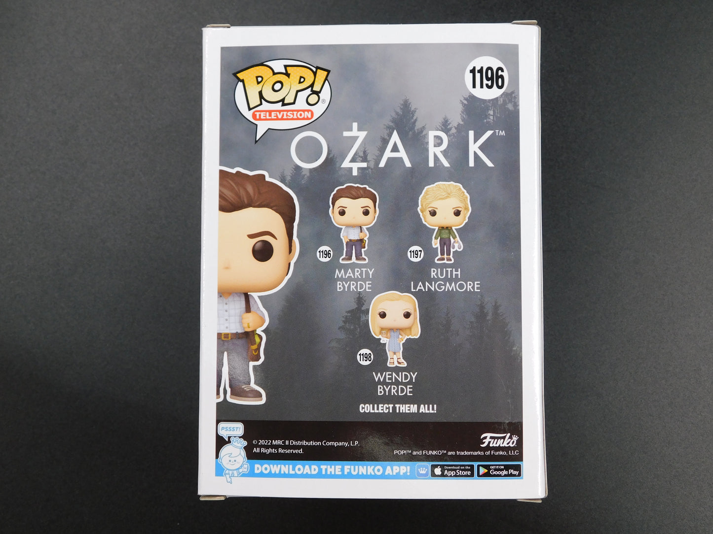 Jason Bateman Signed Autograph Funko Pop 1196 Marty Byrde Ozark Netflix JSA COA