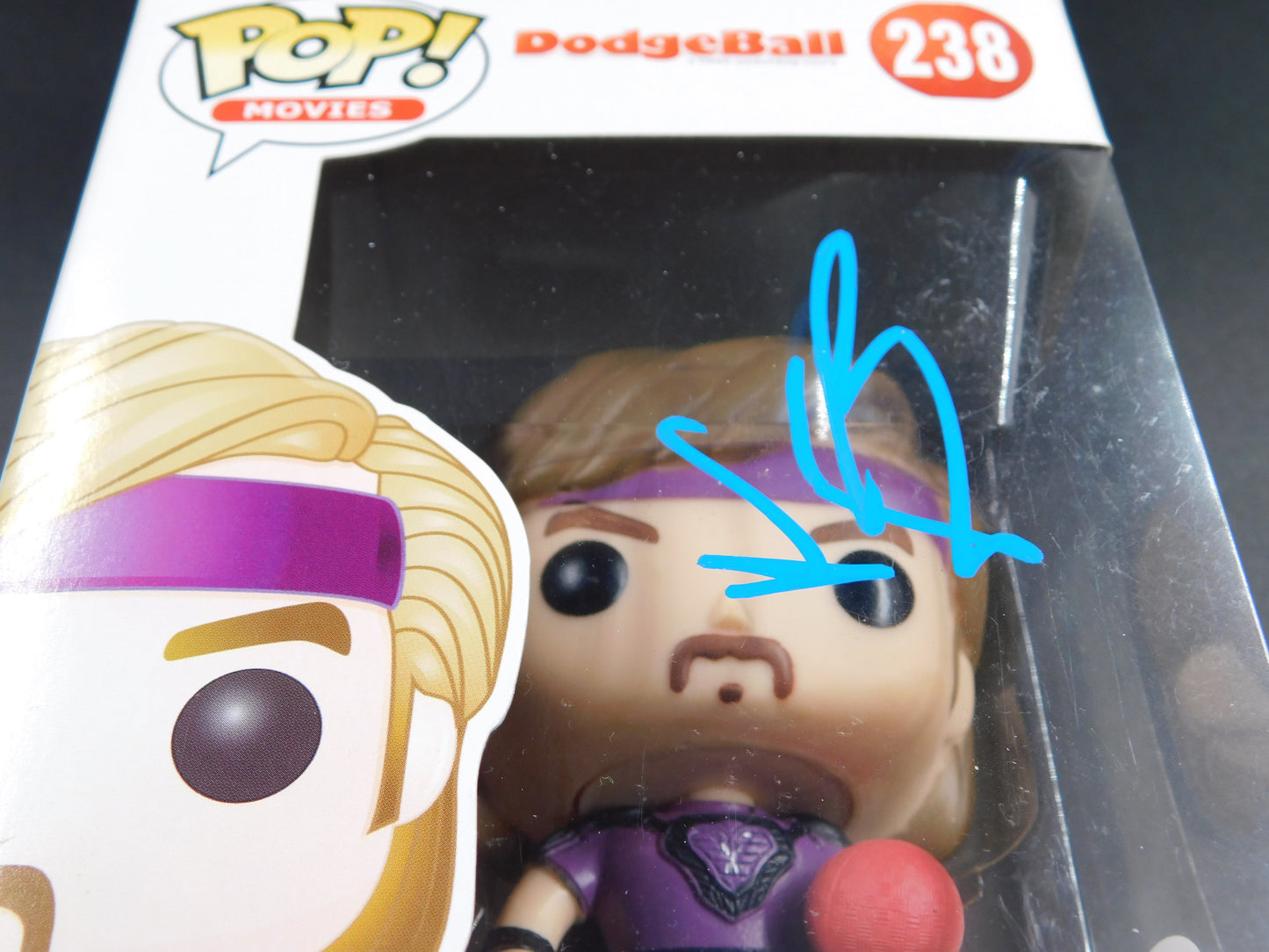 Ben Stiller Signed Autographed Funko Pop 238 White Goodman Dodgeball JSA COA