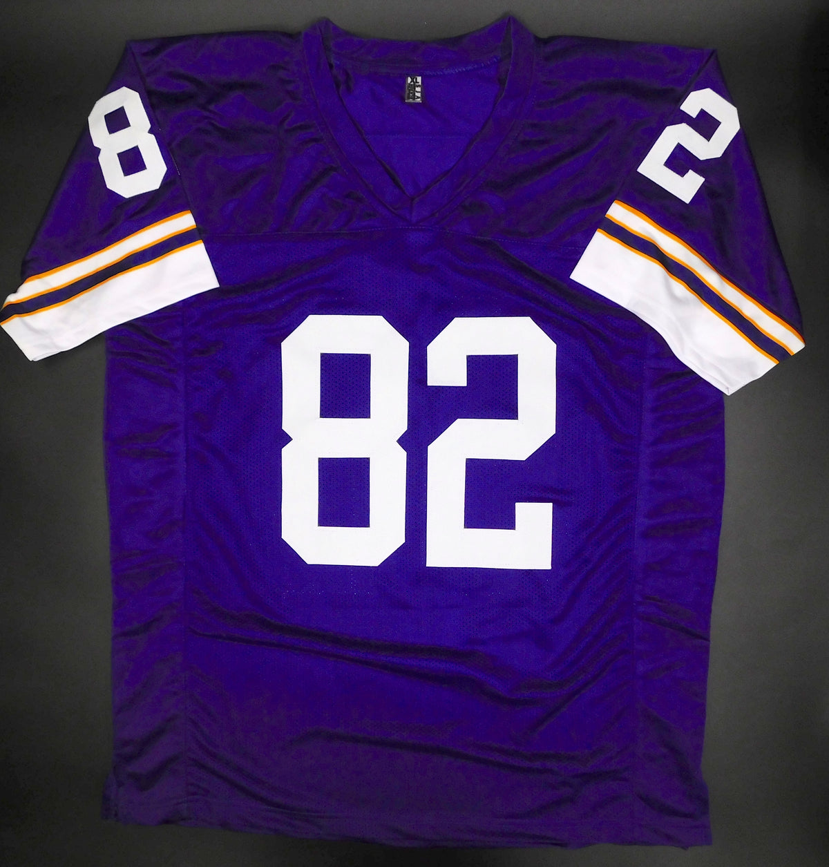 Qadry Missile Ismail Signed Autographed Minnesota Vikings Purple Jersey JSA COA