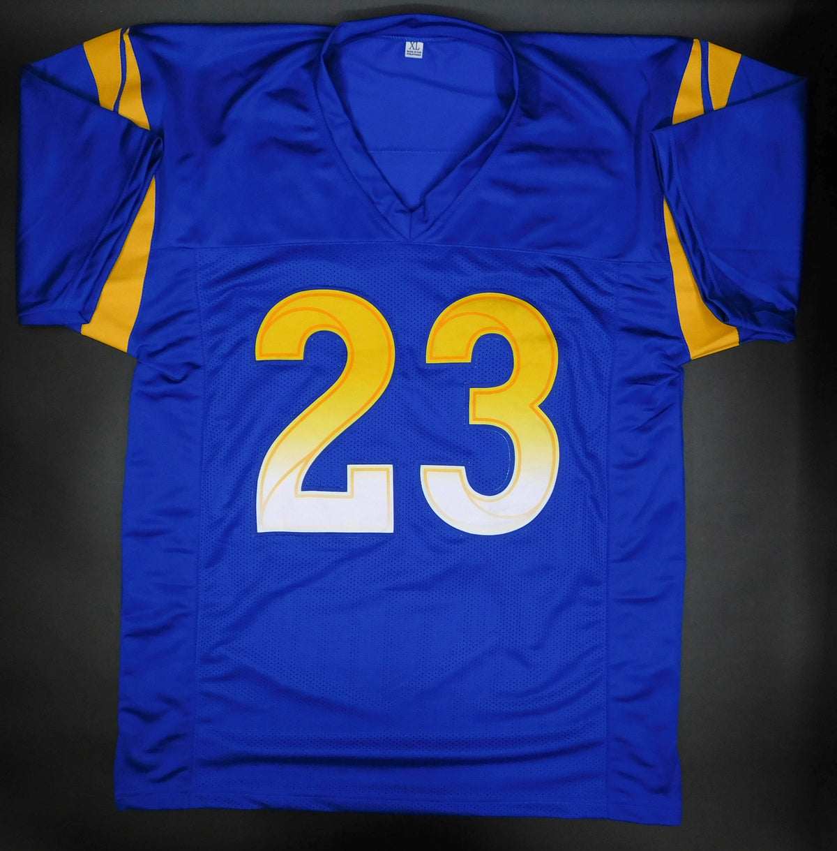 Kyren Williams Signed Autographed Los Angeles Rams Blue Football Jersey JSA COA