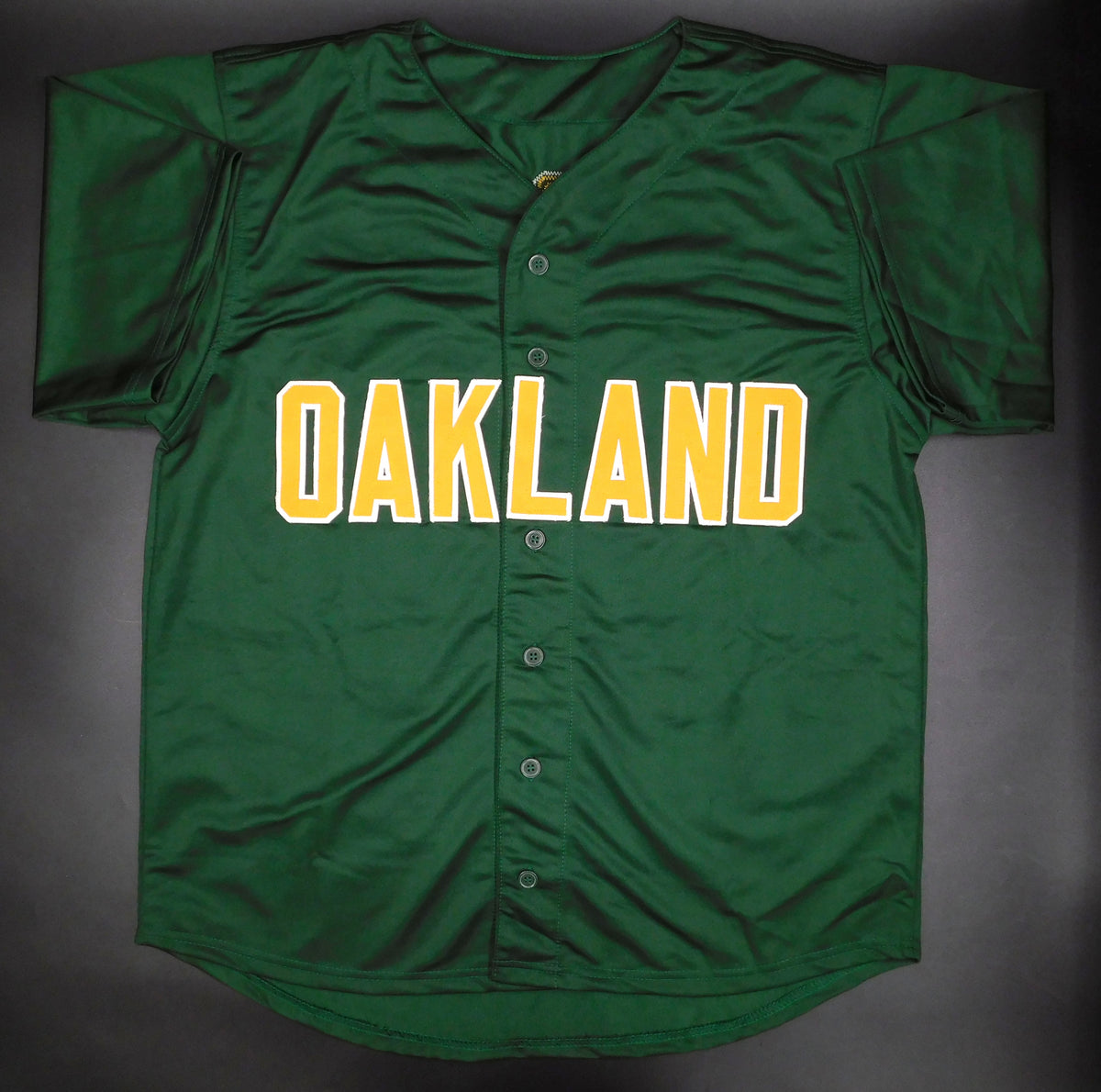 Jose Canseco Signed Autographed Oakland Athletics A's Custom Stat Jersey JSA COA