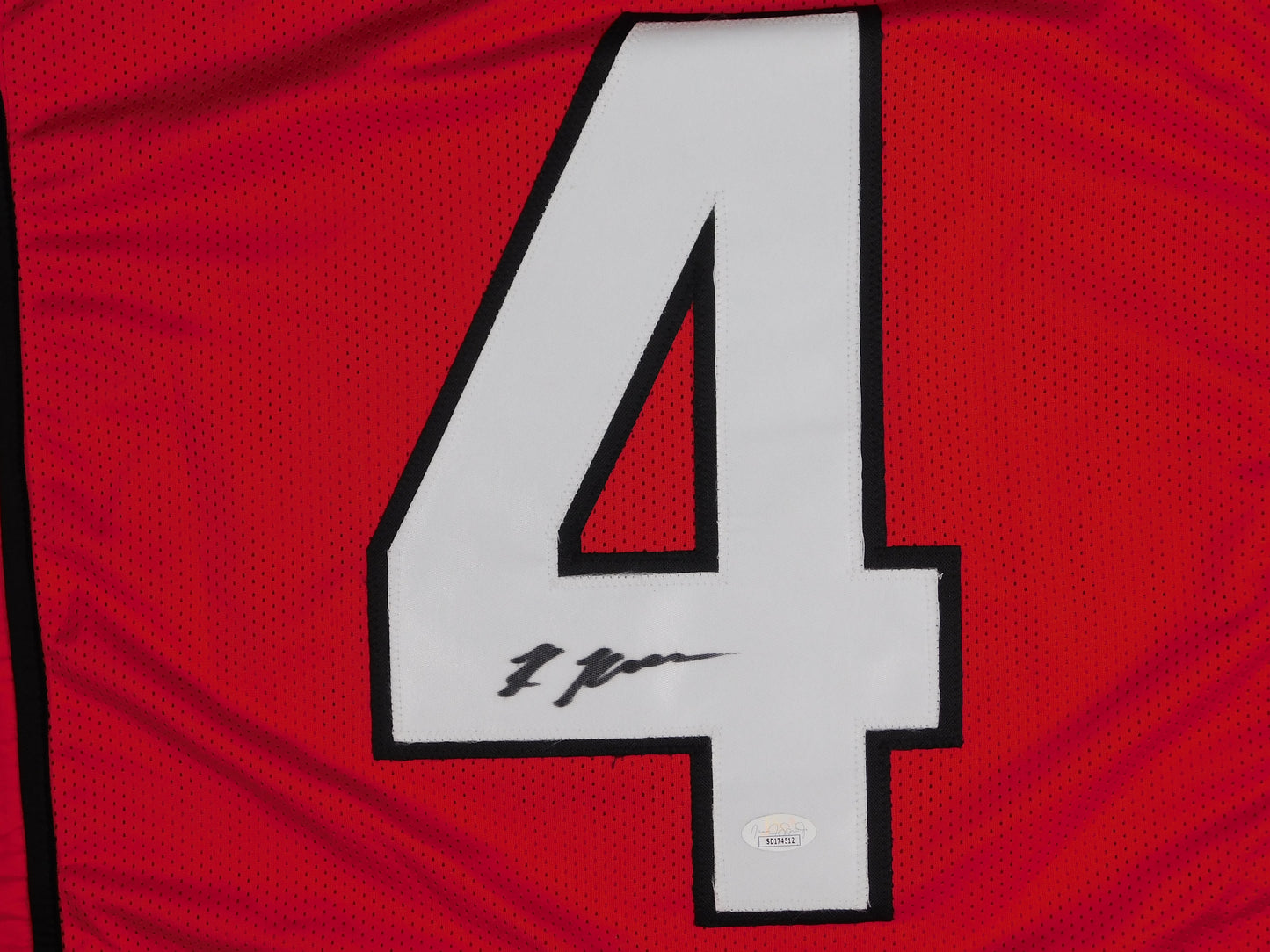 Rondale Moore Signed Autographed Arizona Cardinals Red Football Jersey JSA COA
