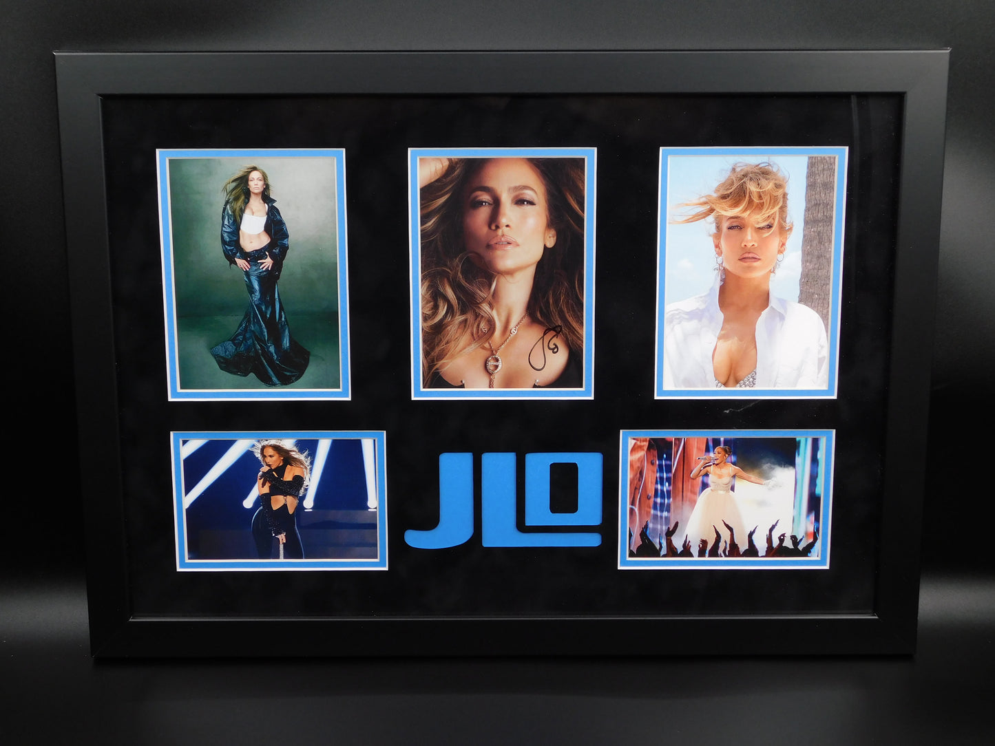 Jennifer Lopez JLO Signed Autographed Framed Photo Selena Jenny From The Block JSA COA B