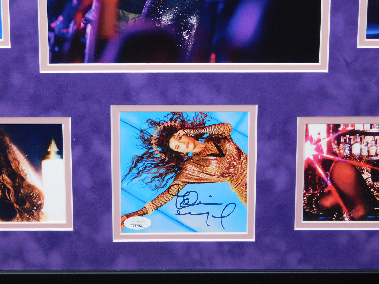 Idina Menzel Signed Autographed Framed CD Insert Drama Queen Frozen Rent JSA COA