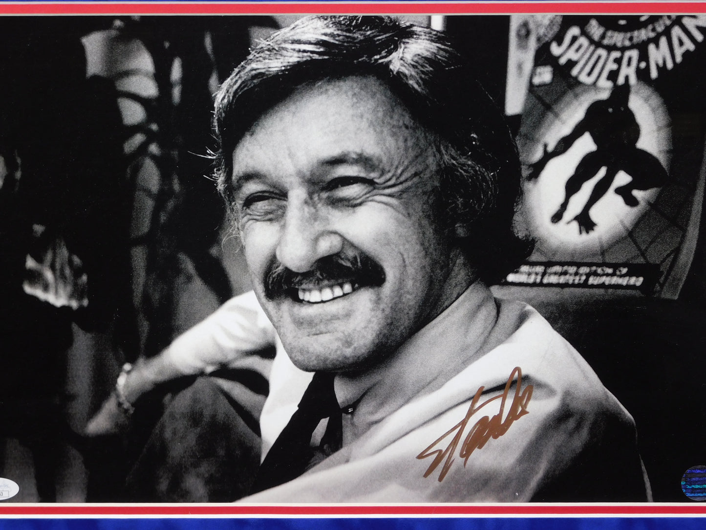 Stan Lee Signed Autographed Framed 11x17 Photo Marvel Comics Creator JSA LOA B