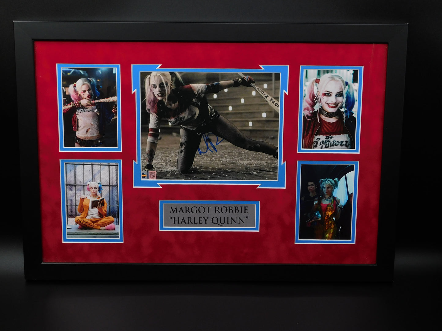 Margot Robbie Signed Autograph Framed 8x10 Photo Harley Quinn Joker SWAU COA