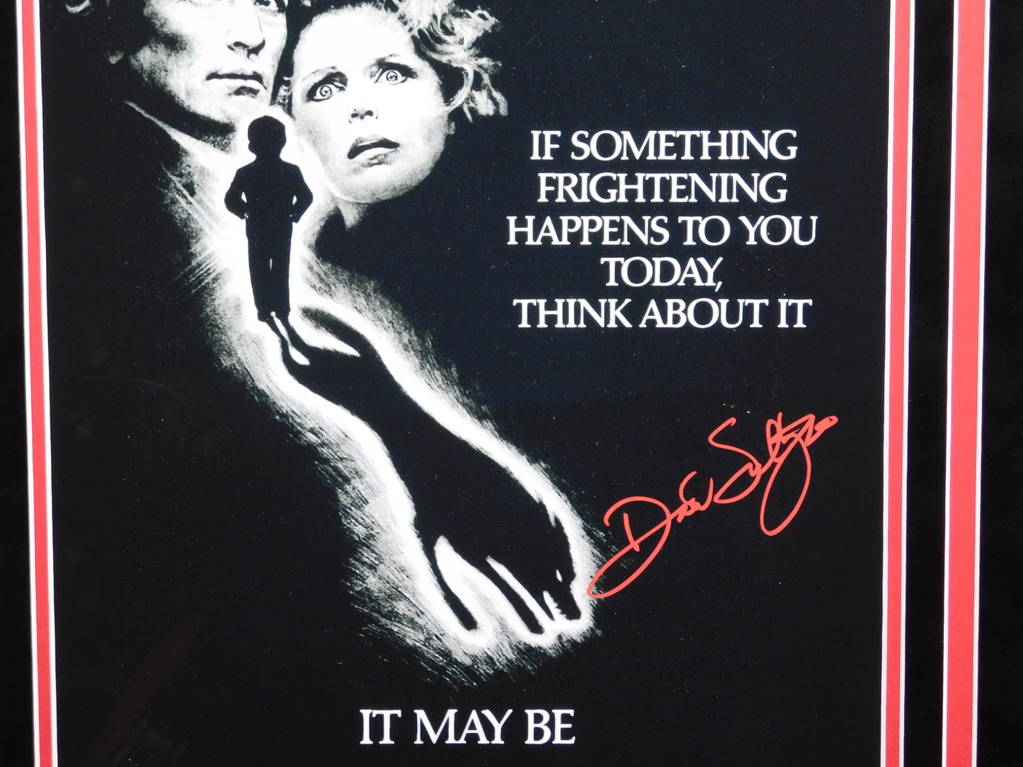 David Seltzer Signed Autographed Framed 12x18 Photo The Omen Writer Creator JSA COA B