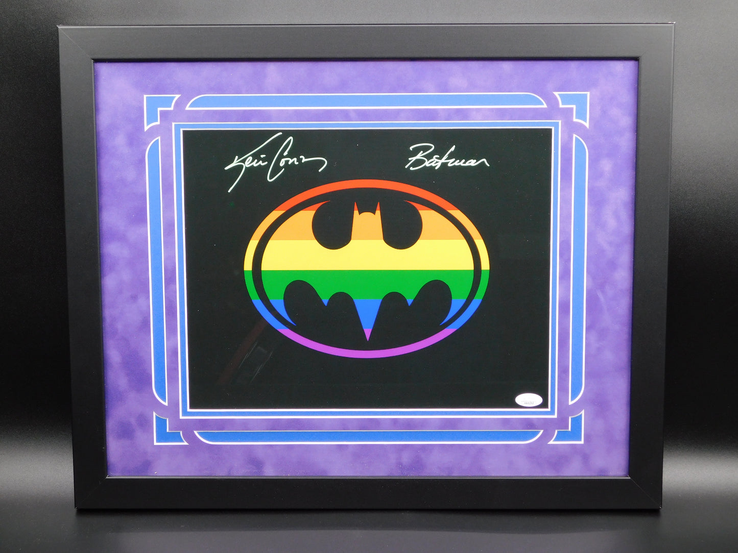 Kevin Conroy Signed Autographed Framed 11x14 Photo Pride Batman The Animated Series JSA COA