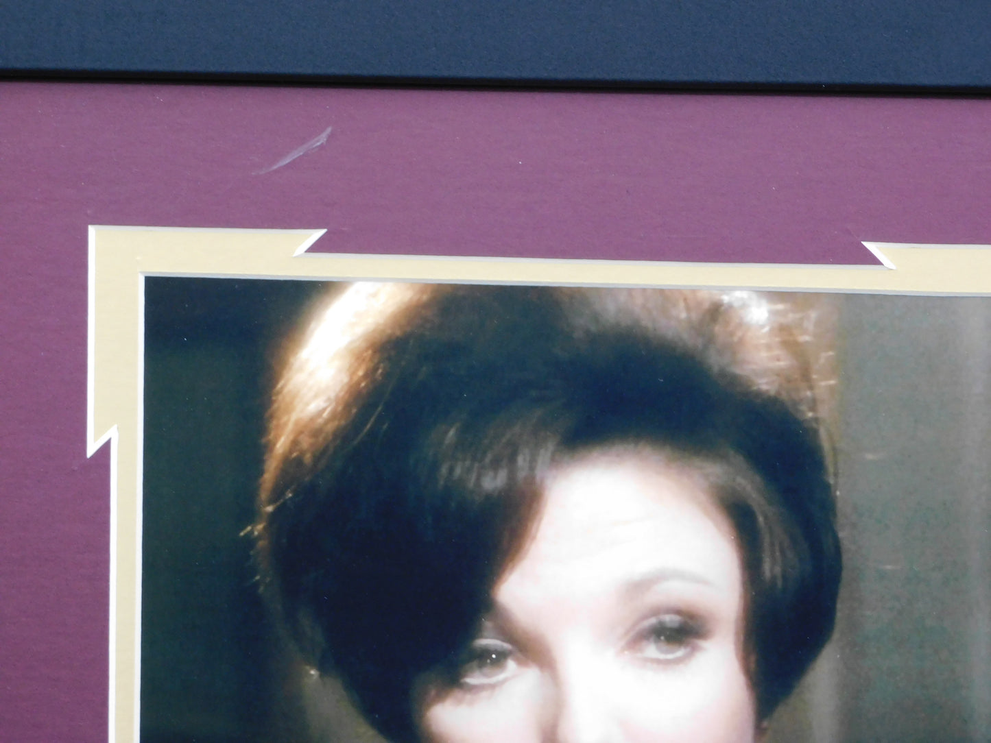 Joan Collins Signed Autographed Framed 8x10 Photo Dynasty Emmy Award Winner JSA COA B