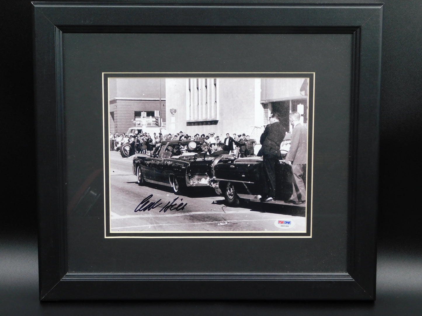Clint Hill Signed Autographed Framed 8x10 Photo Kennedy Assassination Secret Service PSA COA