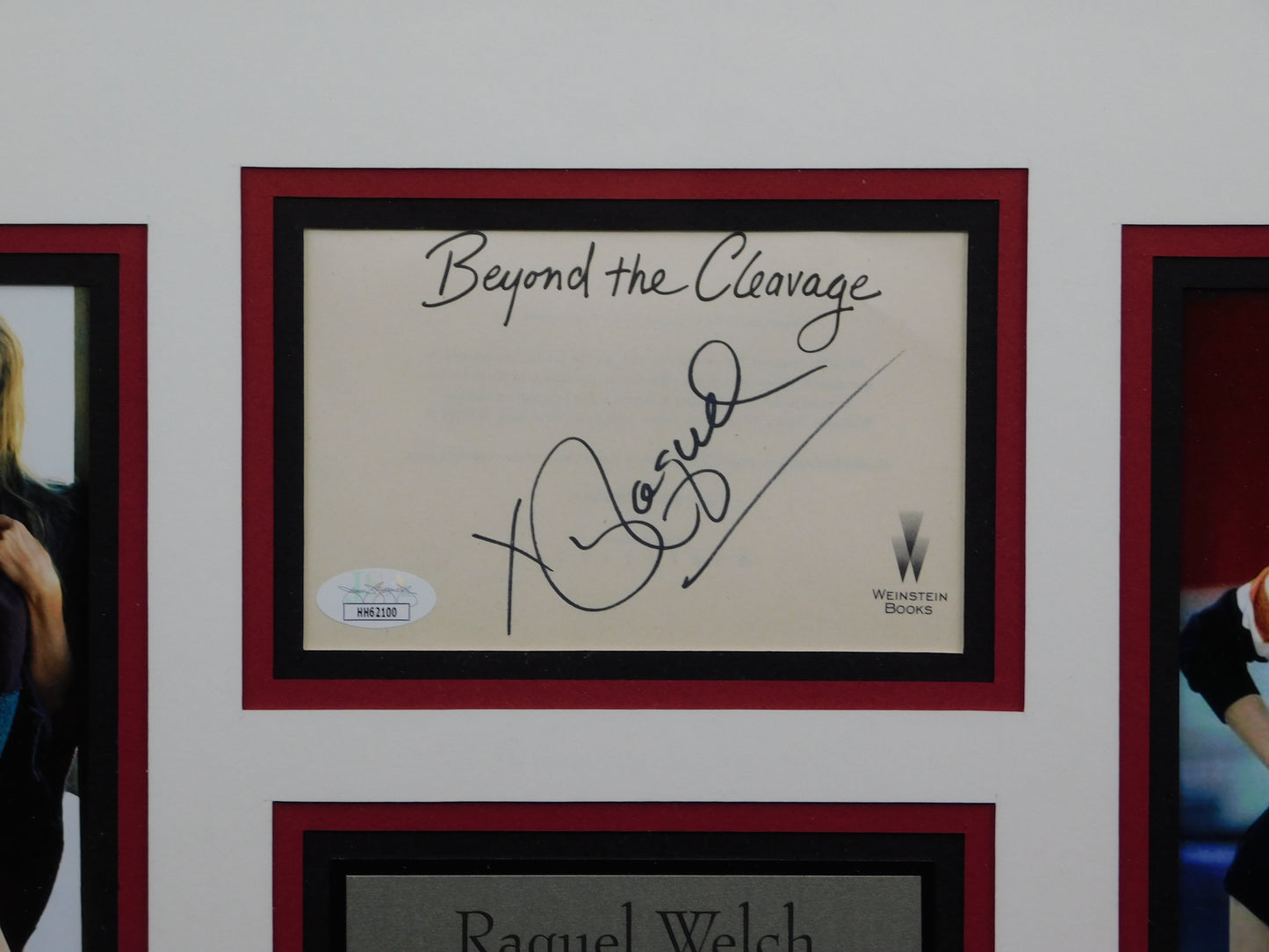 Raquel Welch Signed Autographed Framed Cut Fantastic Voyage 3 Musketeers JSA COA