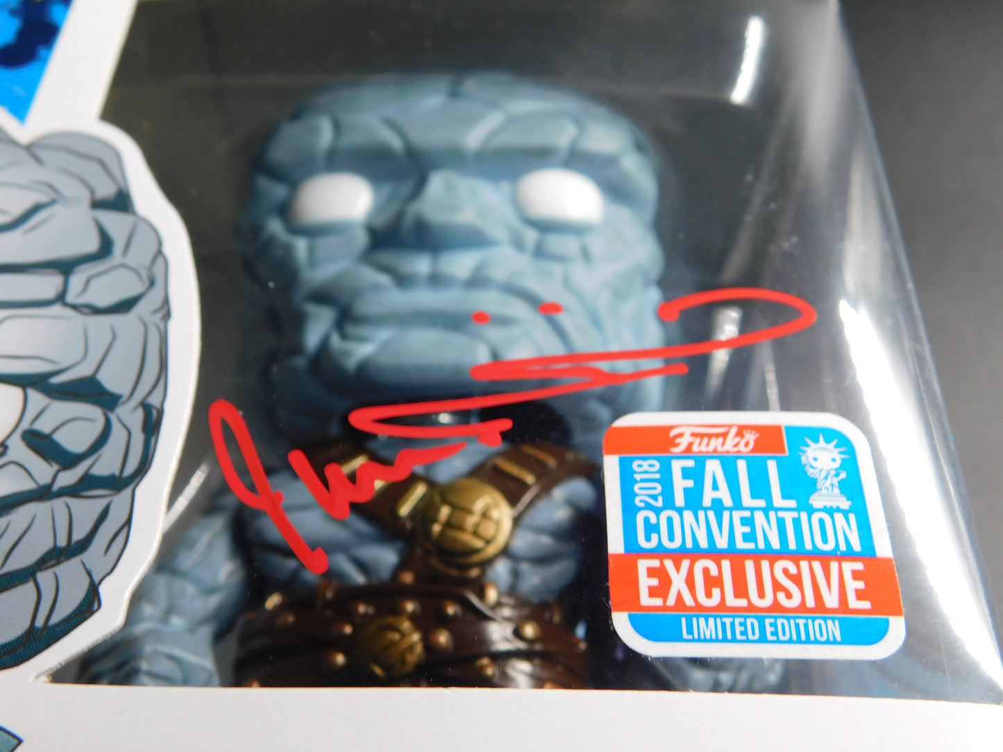 Taiki Waititi Signed Autographed Funko Pop 391 Korg w Miek Thor Marvel SWAU COA