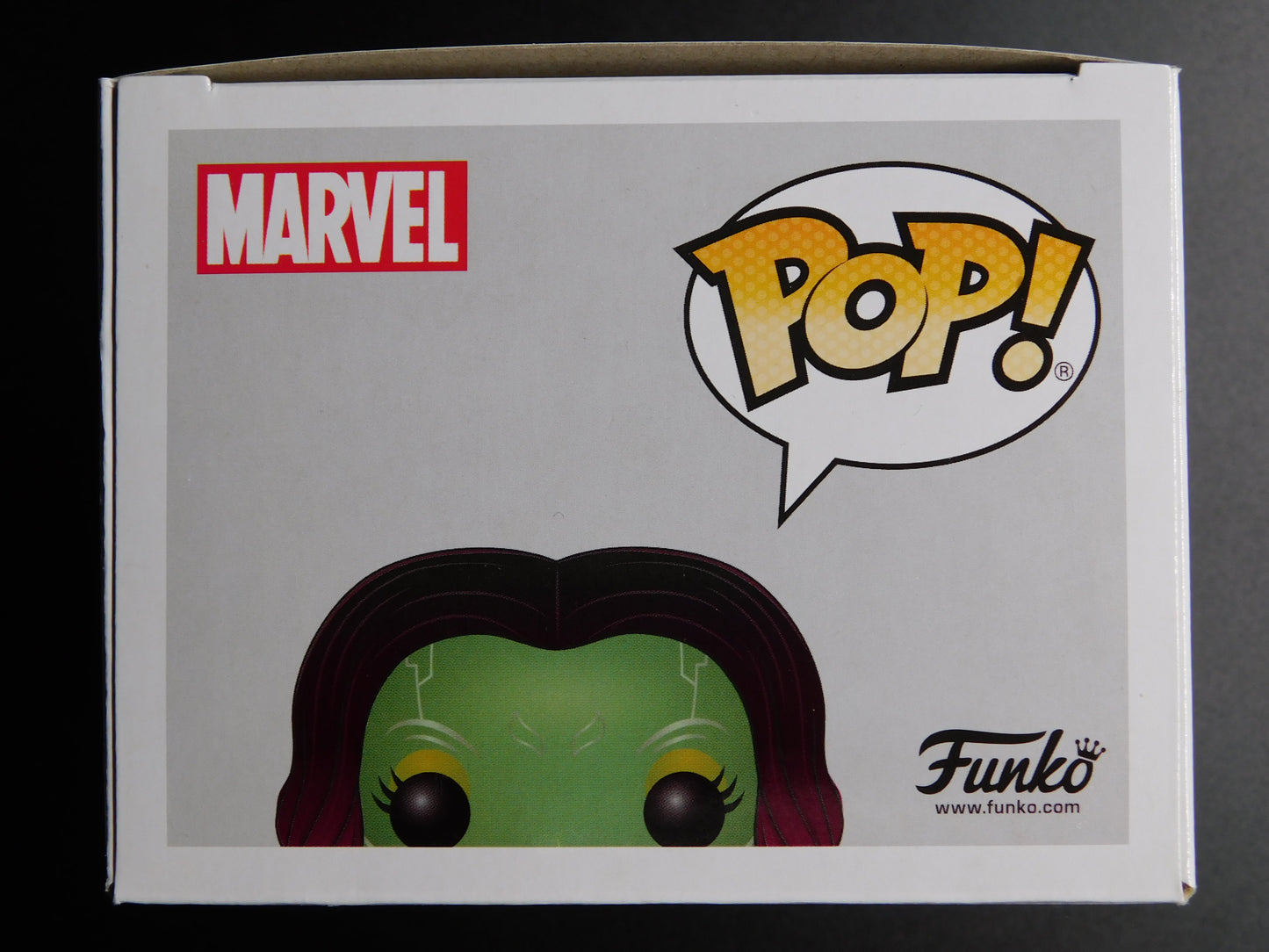 Zoe Saldana Signed Autographed Funko Pop 199 Guardians of the Galaxy Marvel BAS COA