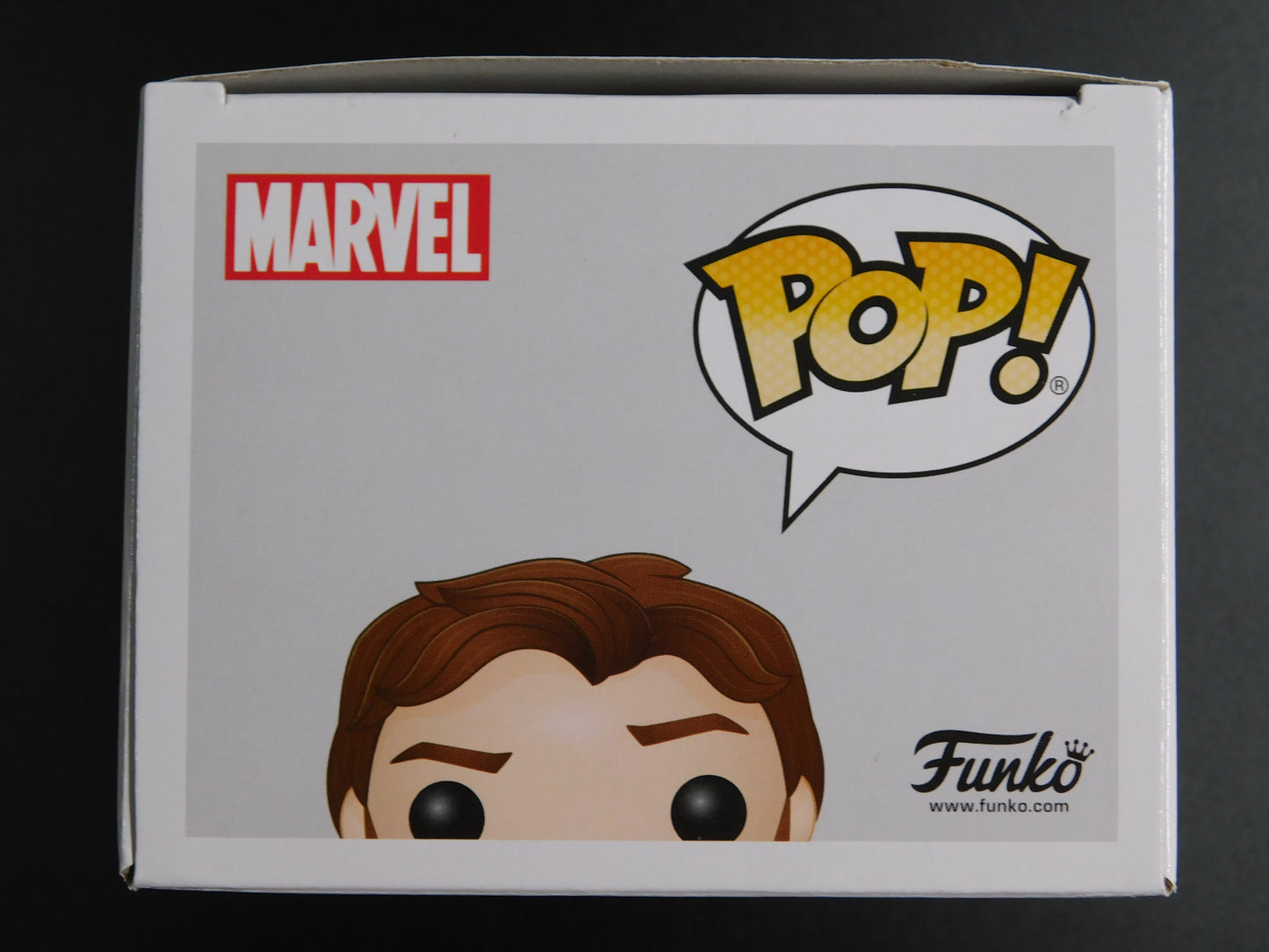 Chris Pratt Signed Autographed Funko Pop 198 Guardians of the Galaxy Marvel SWAU COA