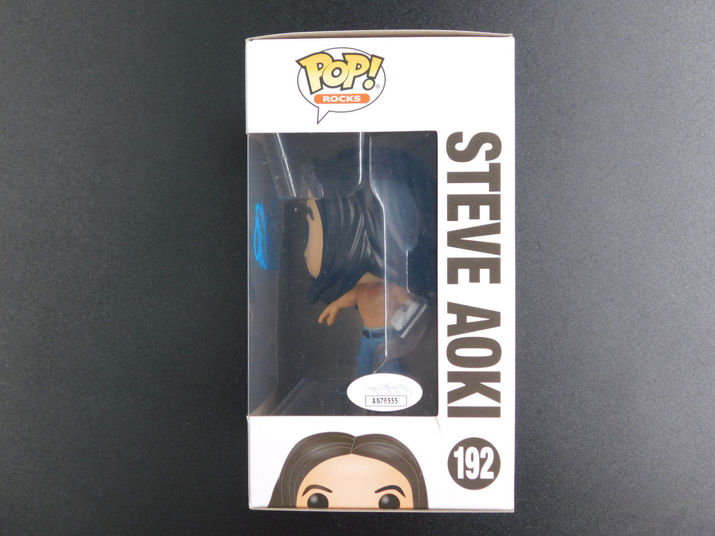 Steve Aoki Signed Autographed Funko Pop 192 EDC DJ Dim Mak Cake Music JSA COA B