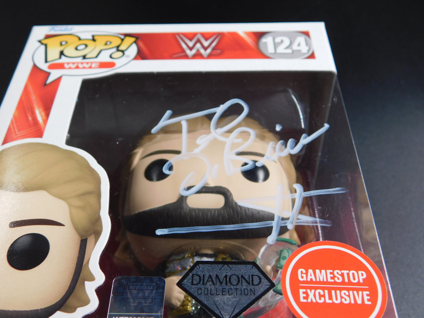 Ted DiBiase Signed Autographed Funko Pop 124 WWE Million Dollar Man WWF WWE JSA COA A