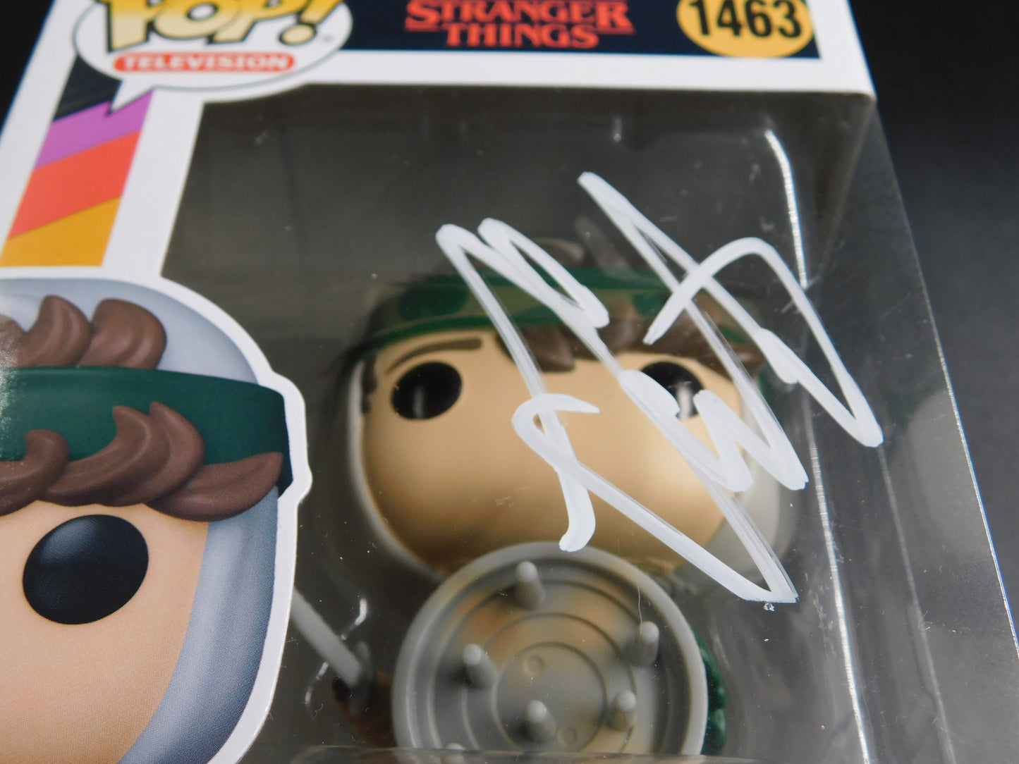 Gaten Matarazzo Signed Autographed Funko Pop 1463 Dustin Stranger Things Netflix JSA COA