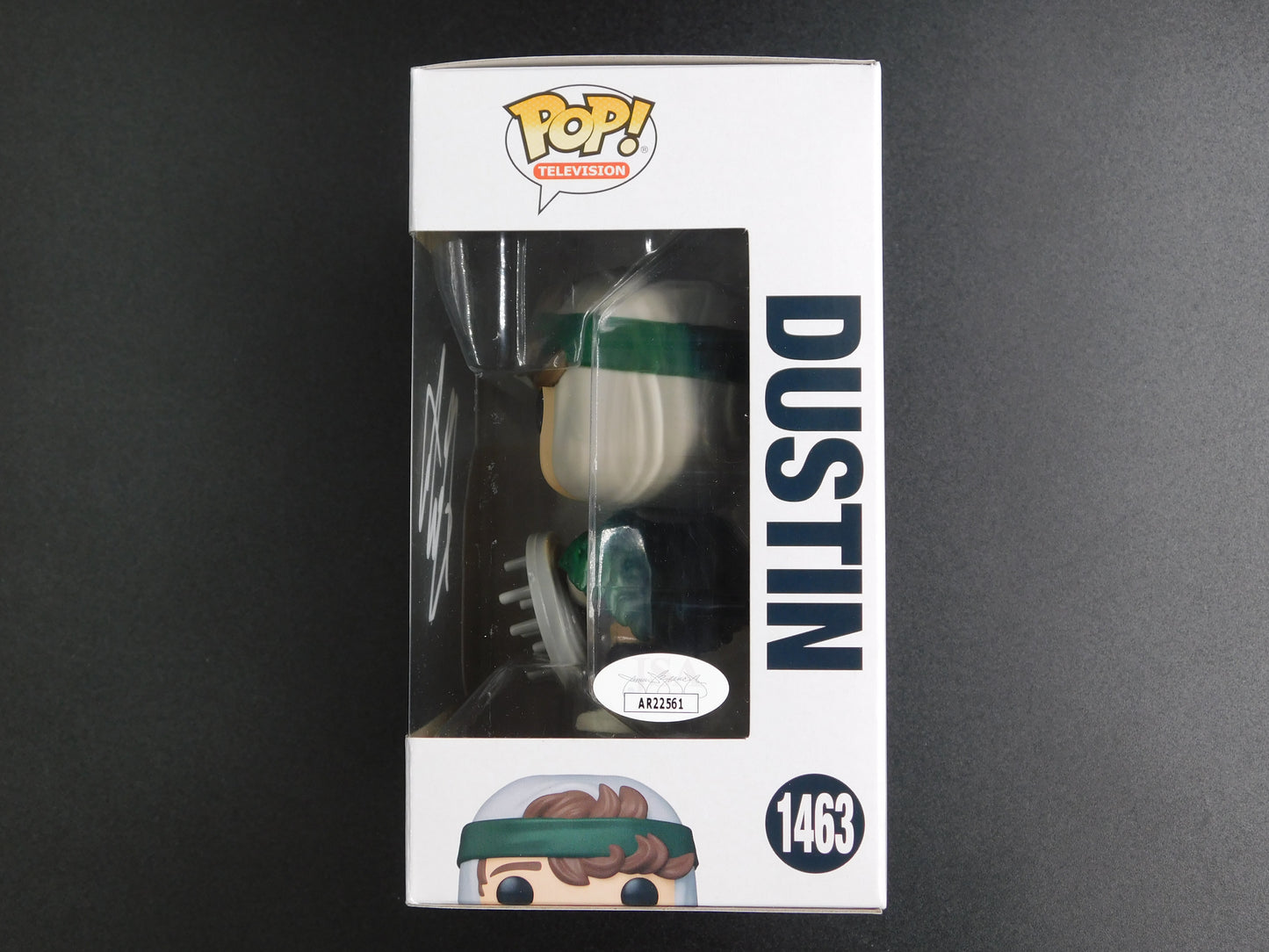Gaten Matarazzo Signed Autographed Funko Pop 1463 Dustin Stranger Things Netflix JSA COA