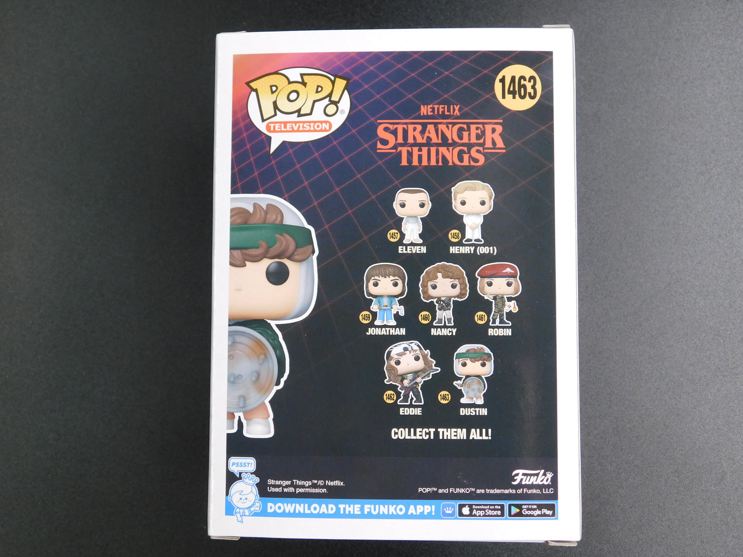 Gaten Matarazzo Signed Autographed Funko Pop 1463 Dustin Stranger Things Netflix JSA COA