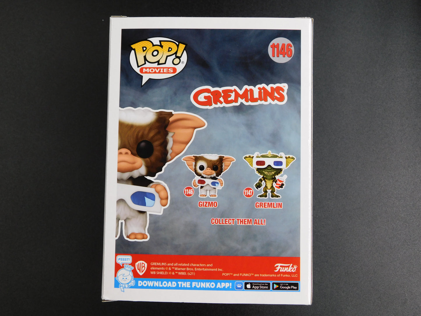 Howie Mandel Signed Autographed Funko Pop 1146 Gremlins Gizmo AGT JSA COA A