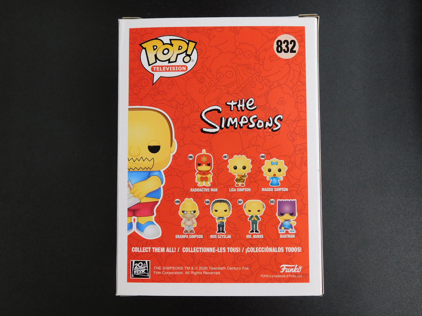Hank Azaria Signed Autographed Funko Pop 832 Comic Book Guy The Simpsons JSA COA