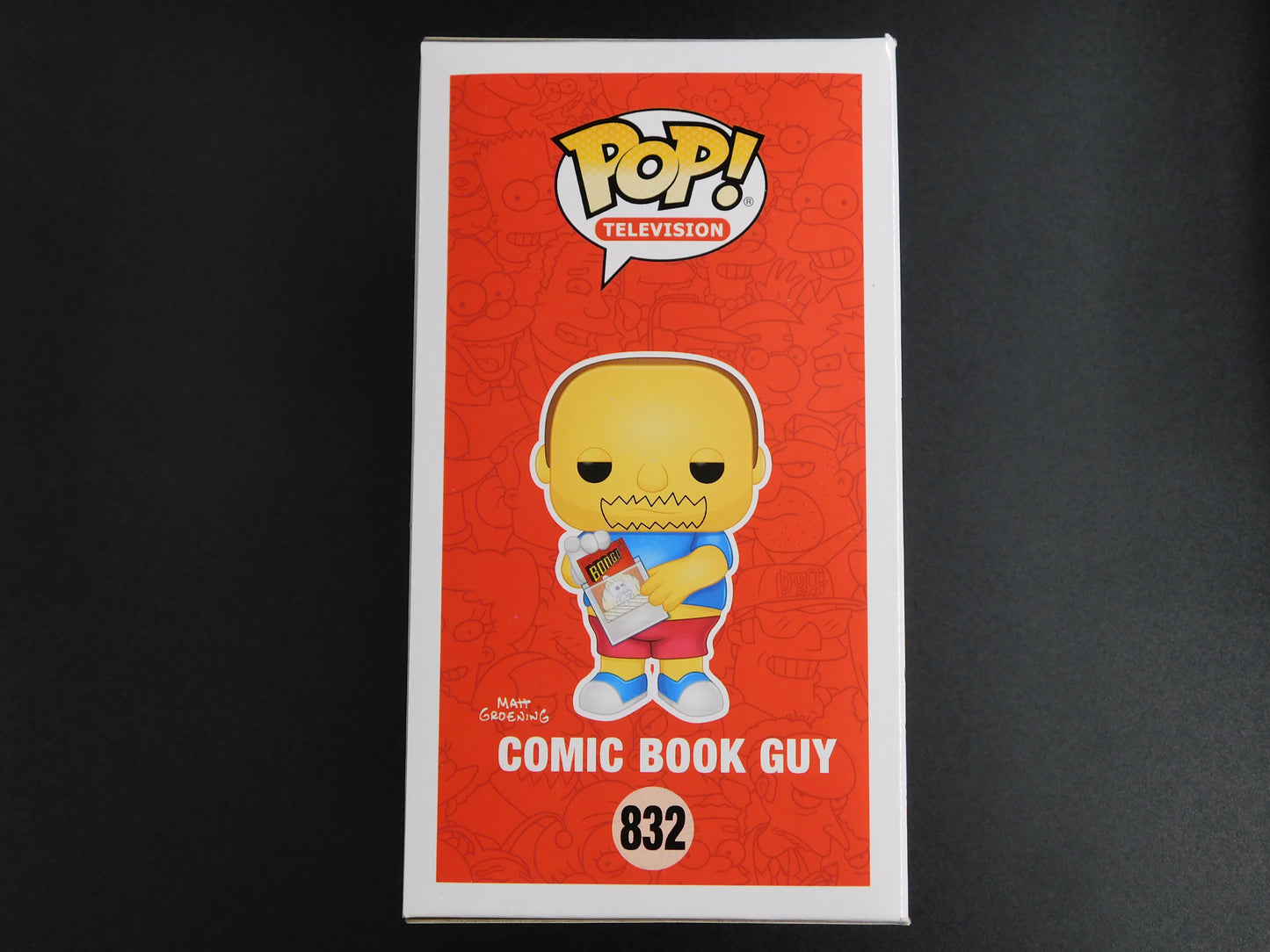 Hank Azaria Signed Autographed Funko Pop 832 Comic Book Guy The Simpsons JSA COA