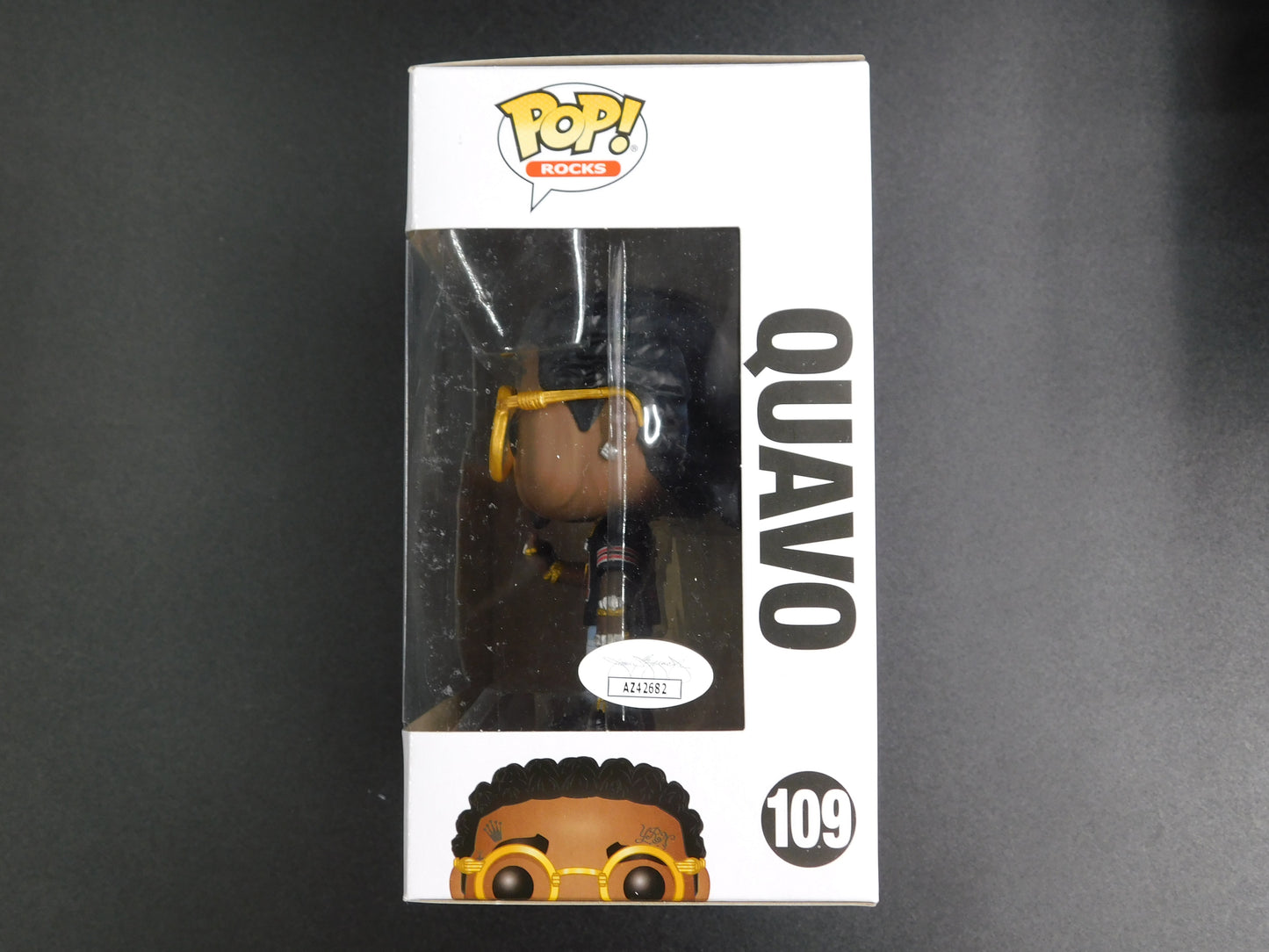 Quavo Signed Autographed Funko Pop 109 Migos Huncho Quality Control JSA COA